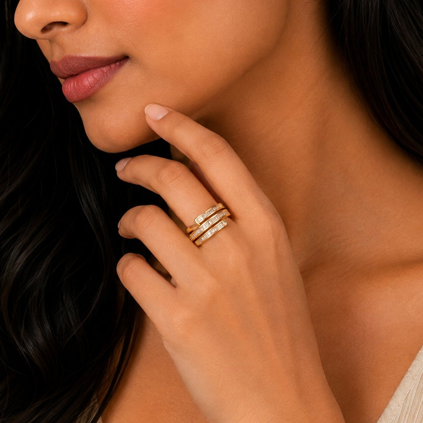 Elara Luxe Stack Ring