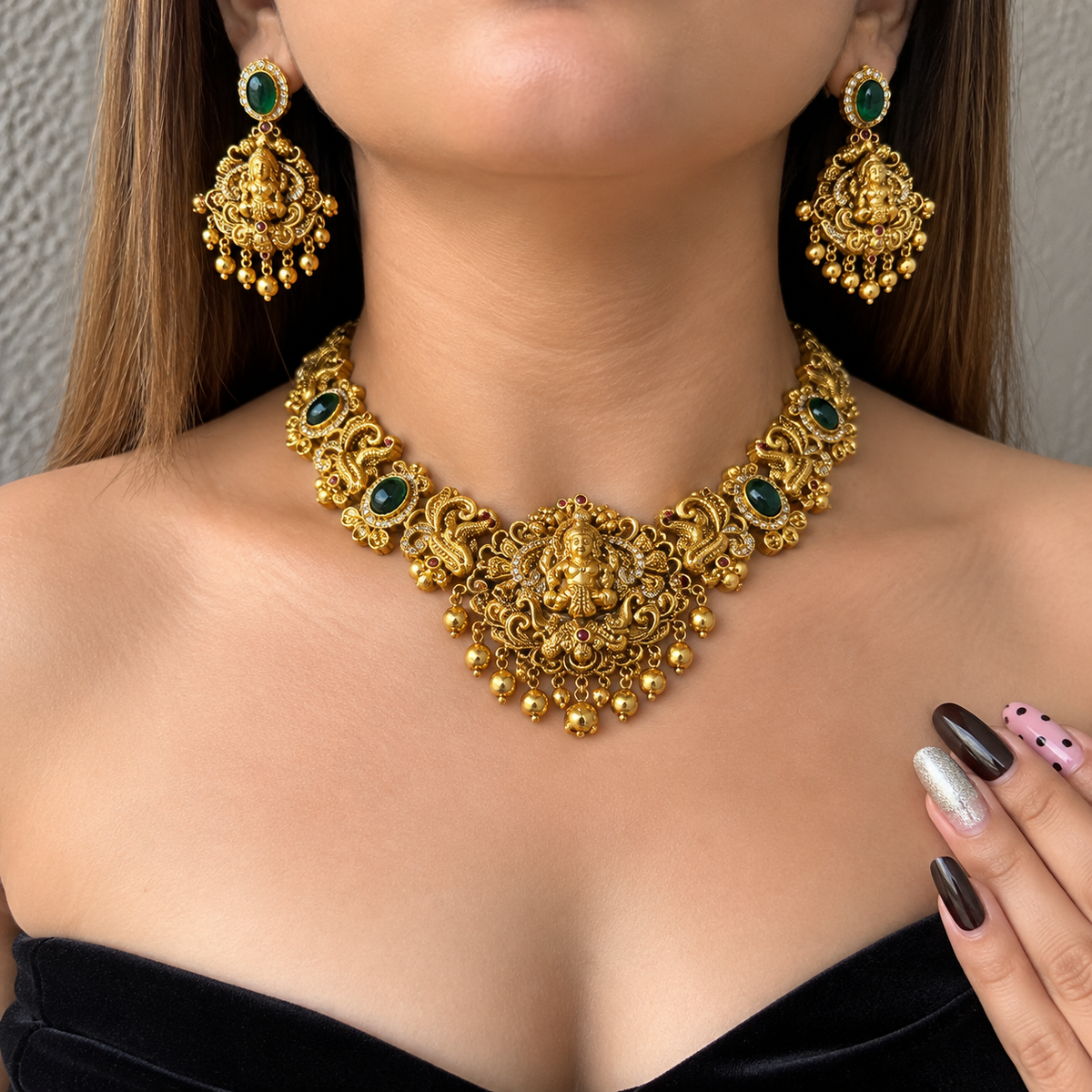 Vasudha Devi Heritage Neckpiece