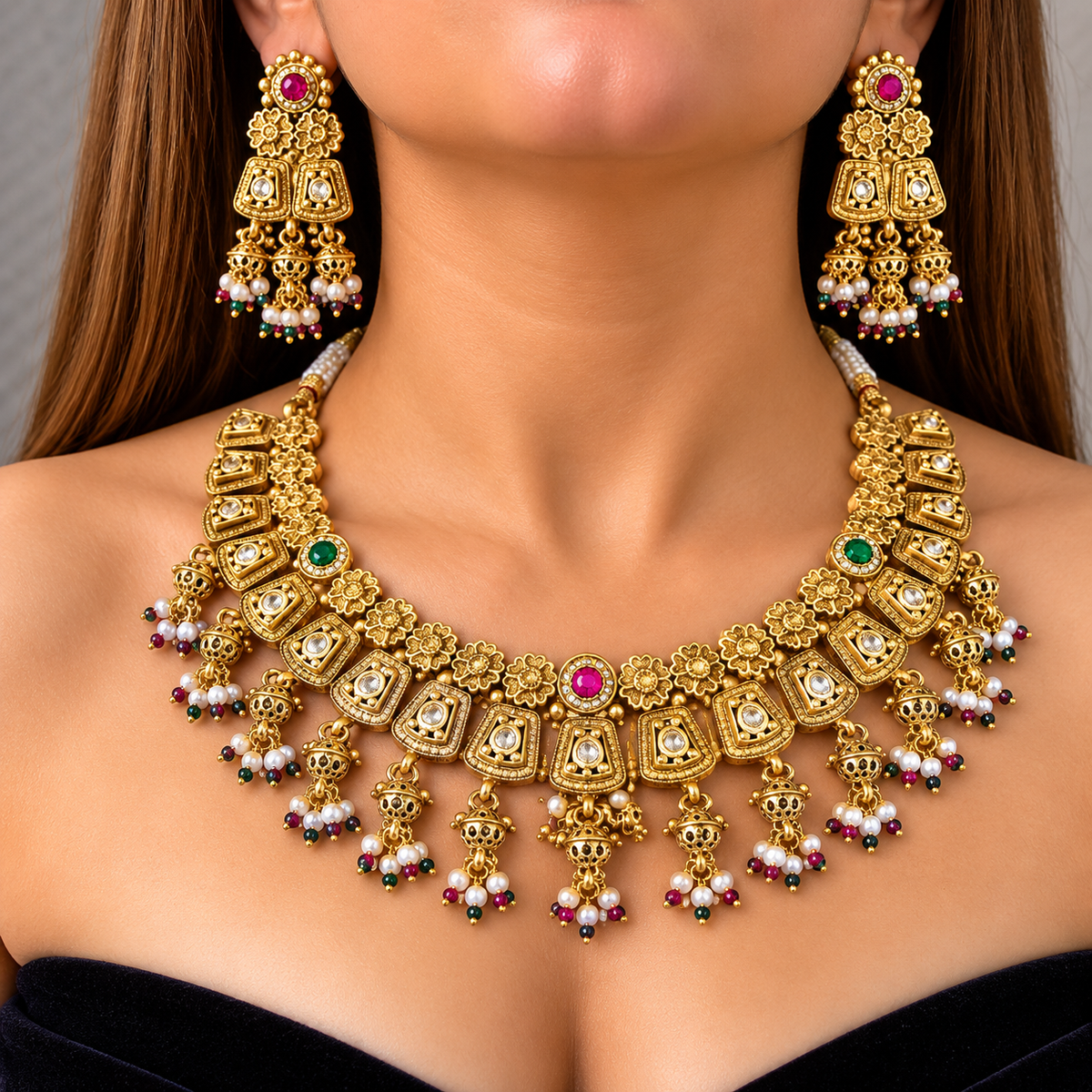 Rajhansini Neckpiece