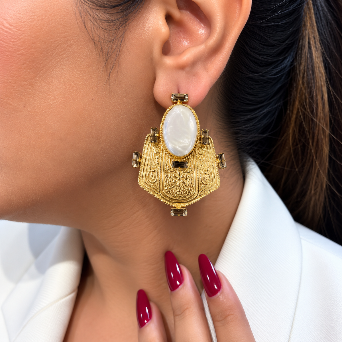 Suvarnika Heritage Earrings