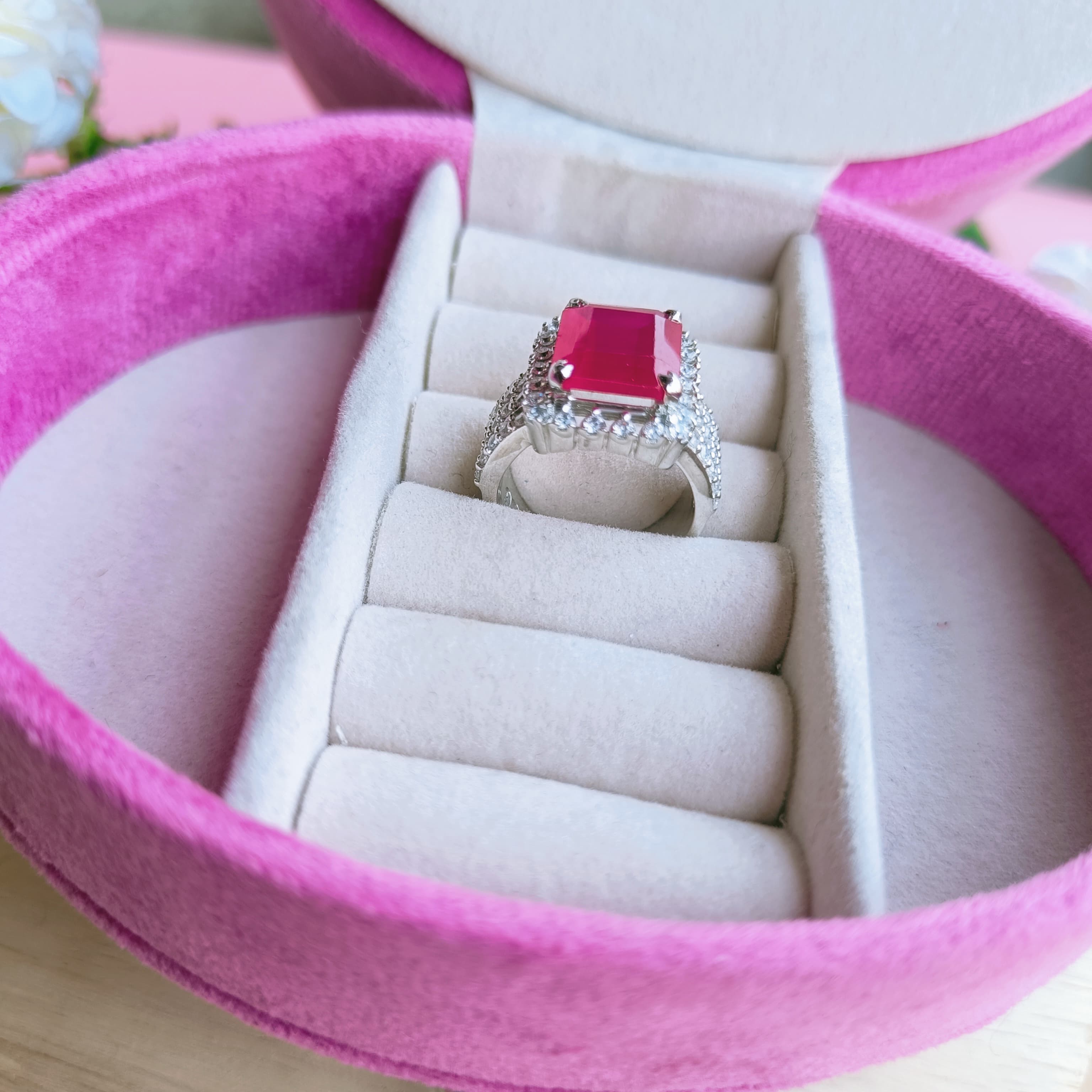 VS Sterling Silver Cocktail Ring 089 8g