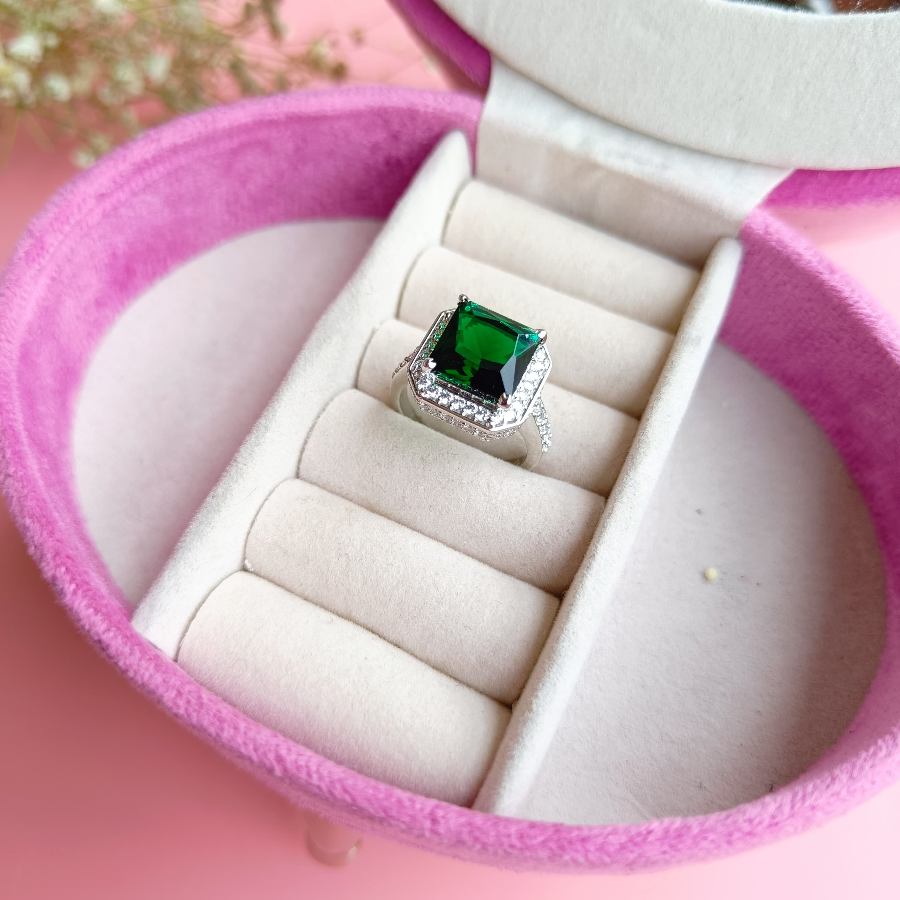 Vs Sterling silver Cocktail Ring 145