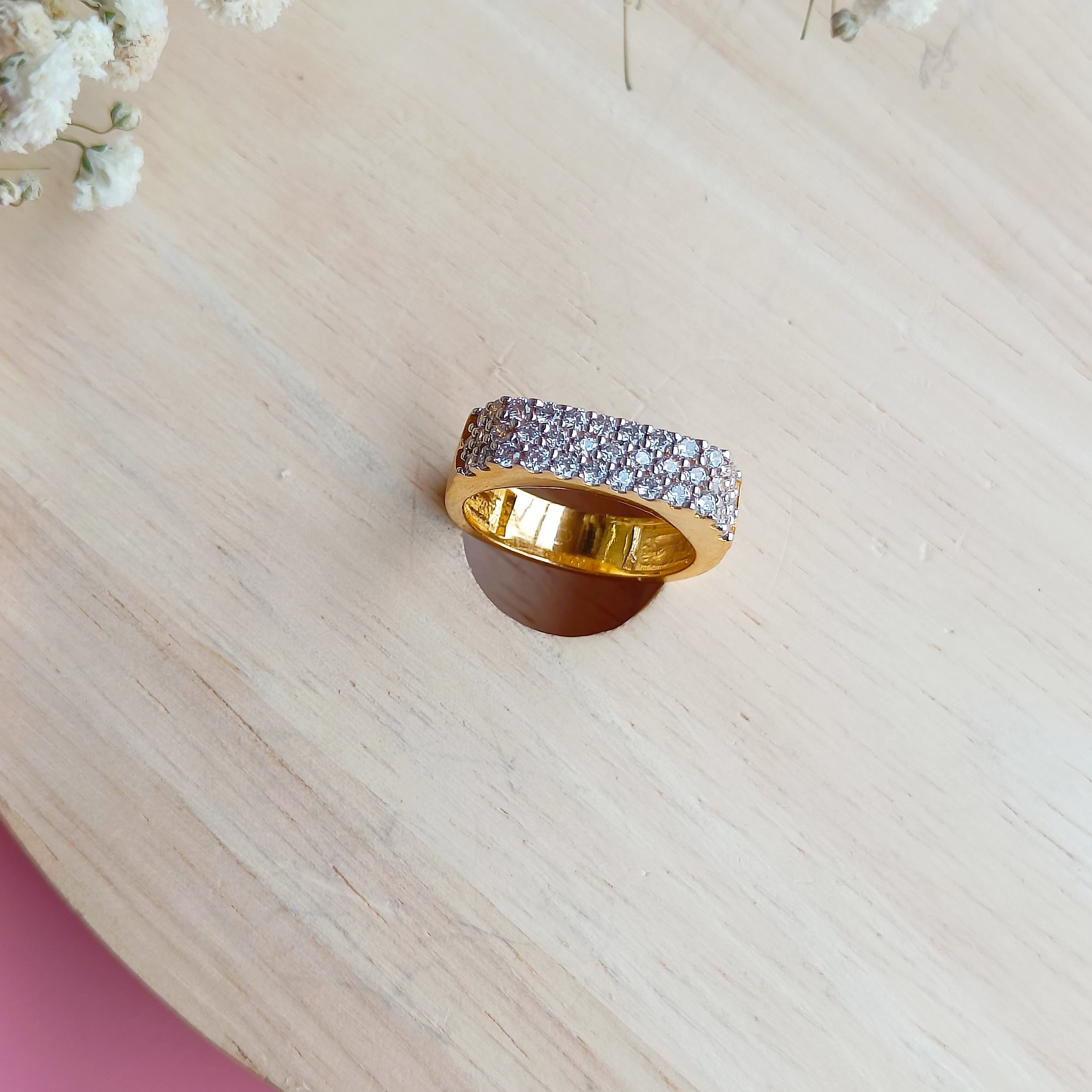 Vs Sterling silver Cocktail Ring 144 4g