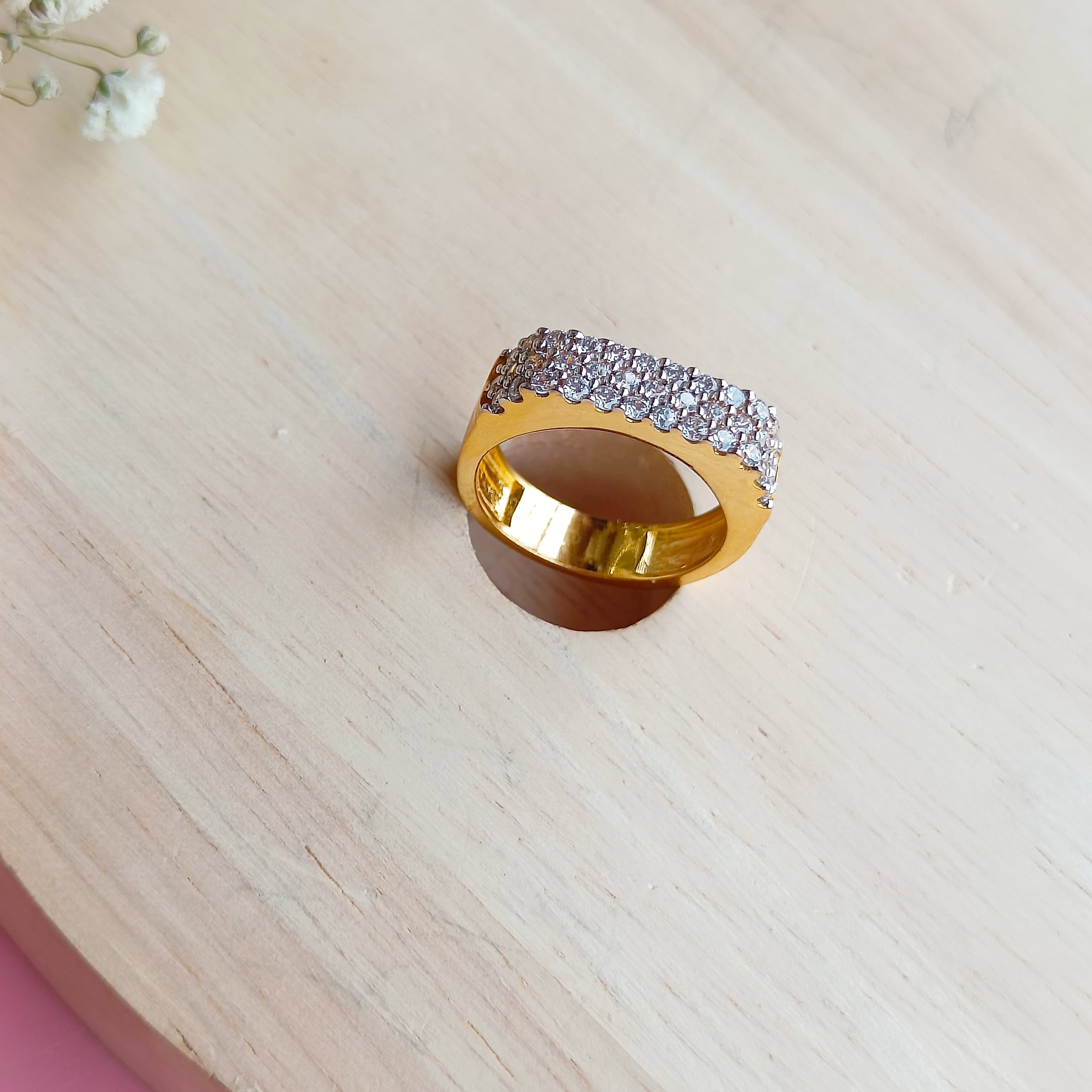 Vs Sterling silver Cocktail Ring 144 4g