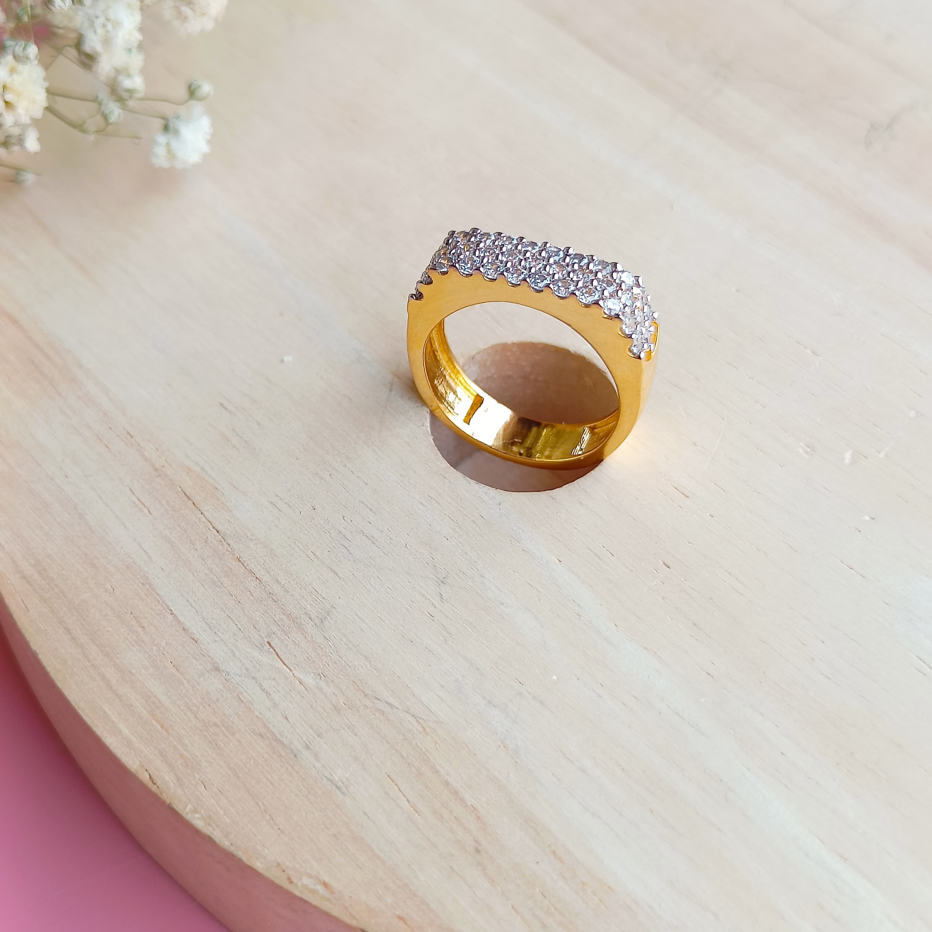 Vs Sterling silver Cocktail Ring 144 4g