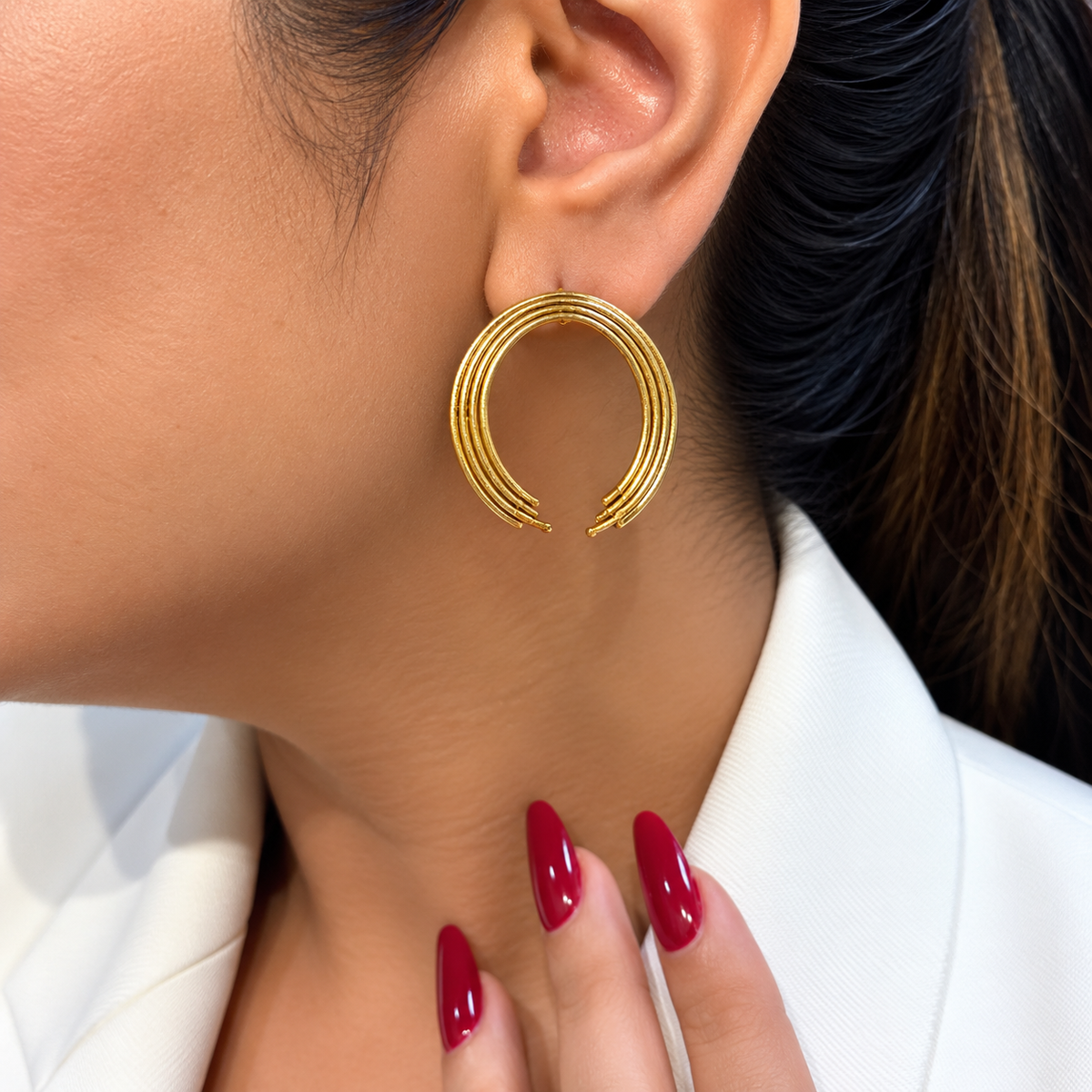 Ayla Hoops Earrings