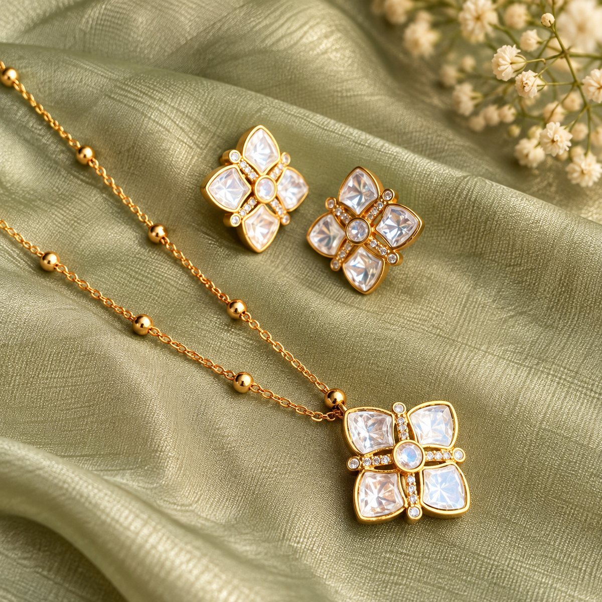 Aarika Pendant Set