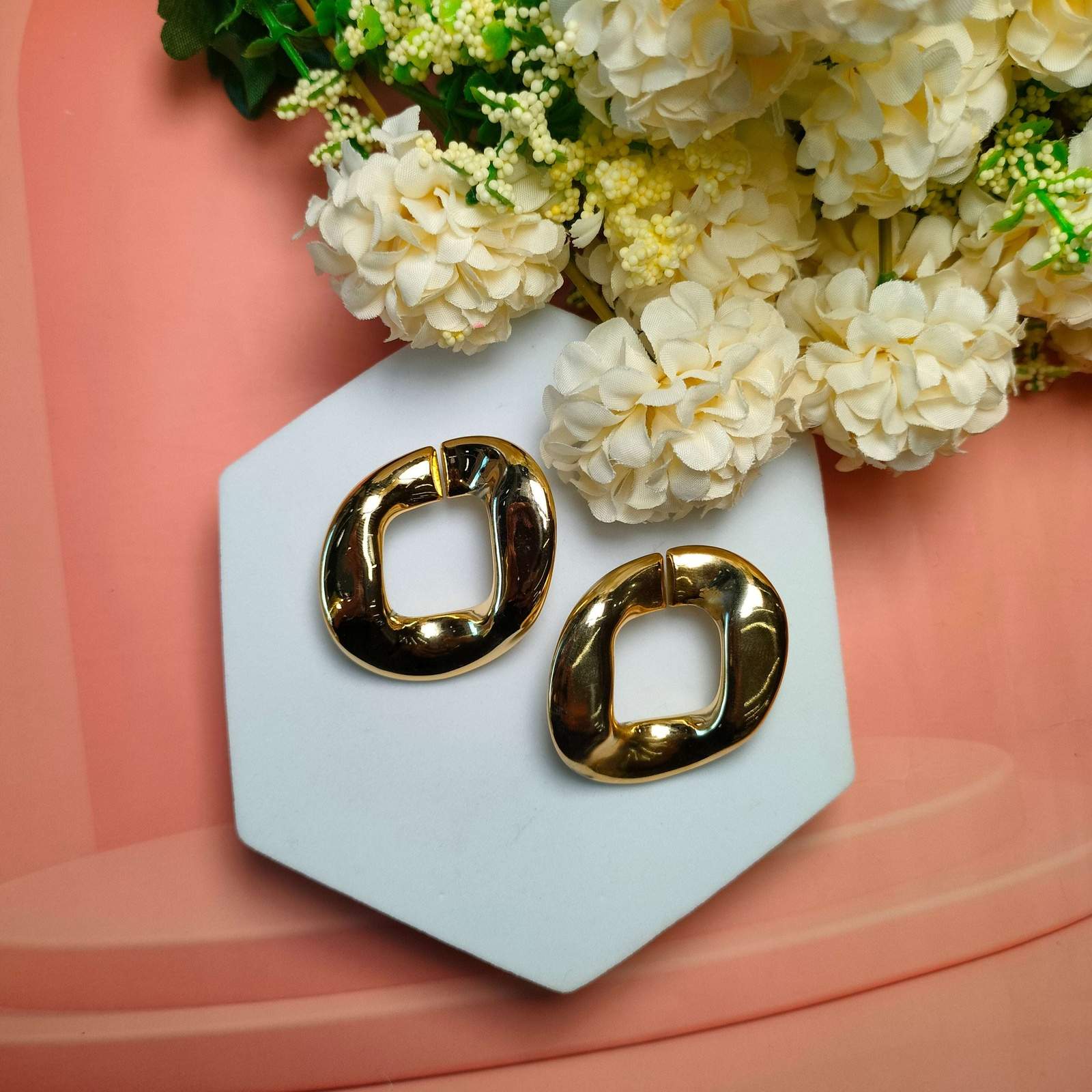 Layla Alexa hoops velvet box by shweta