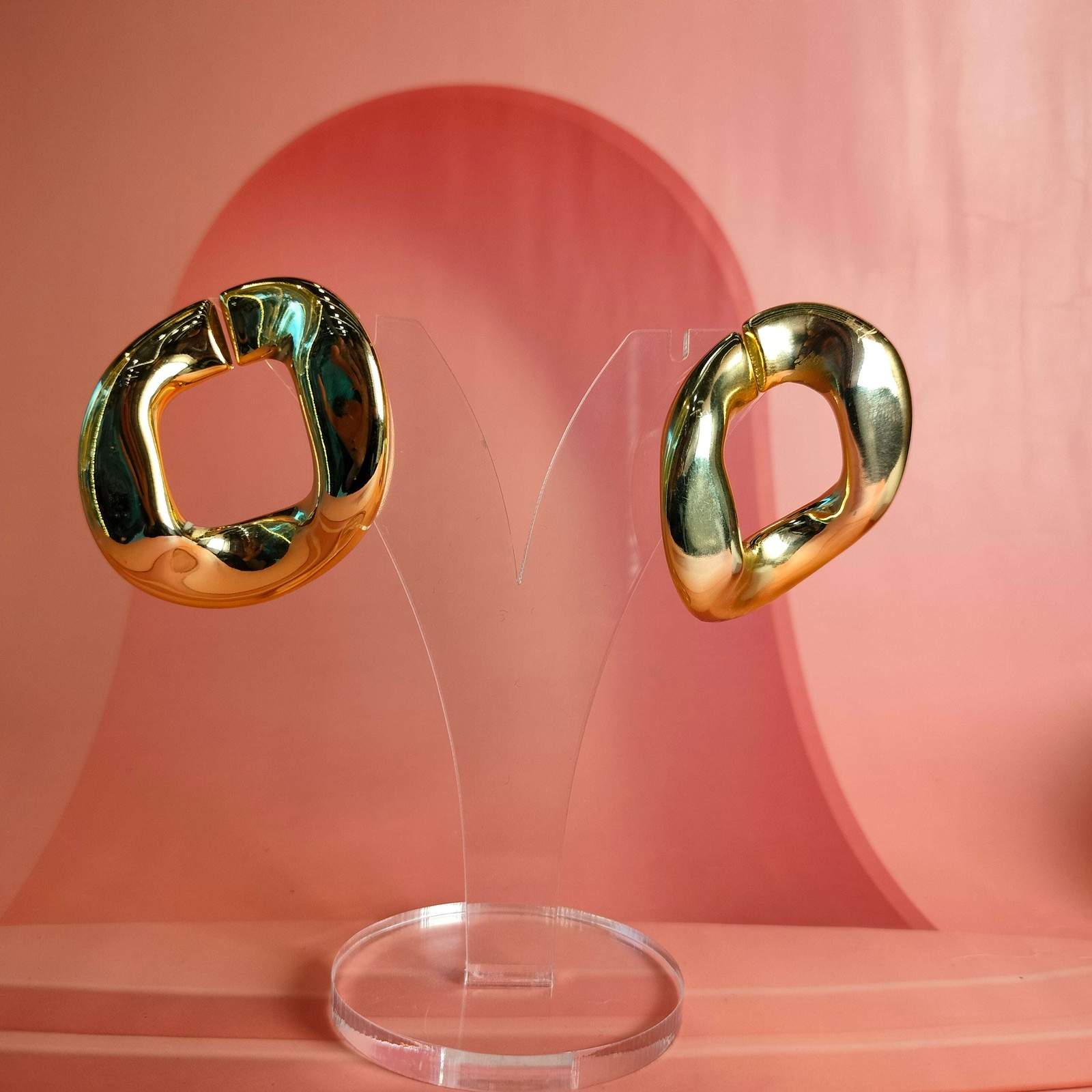 Layla Alexa hoops velvet box by shweta