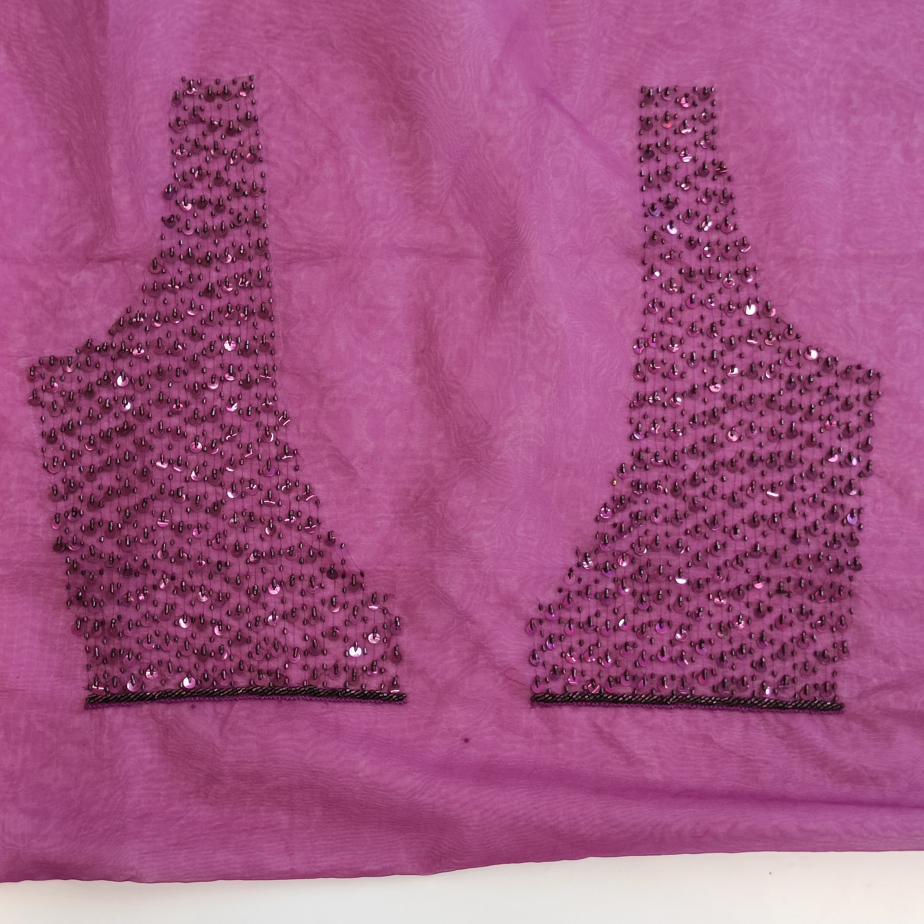 Heer Saree - Deep Purple