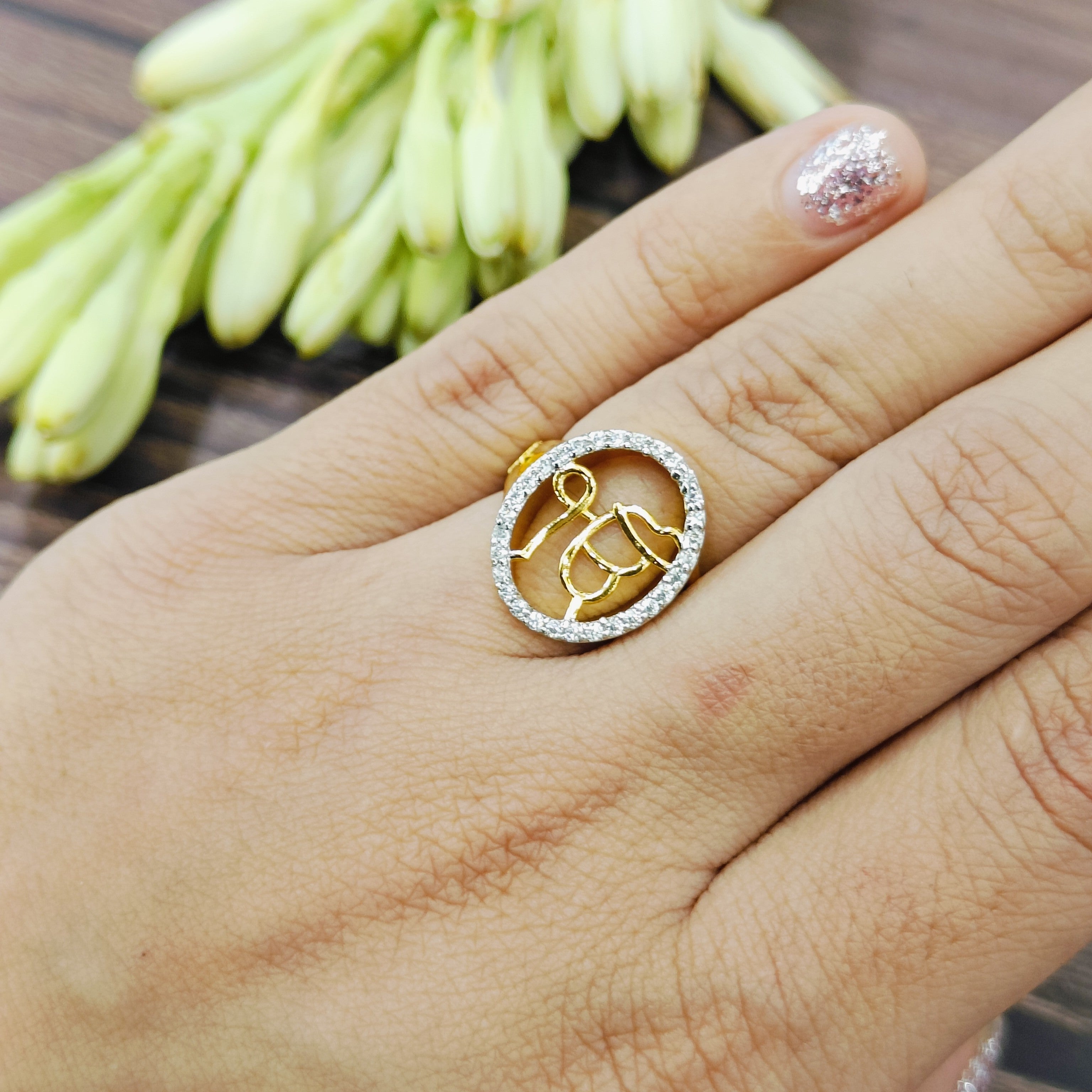 Vs sterling silver cocktail ring 174 4g