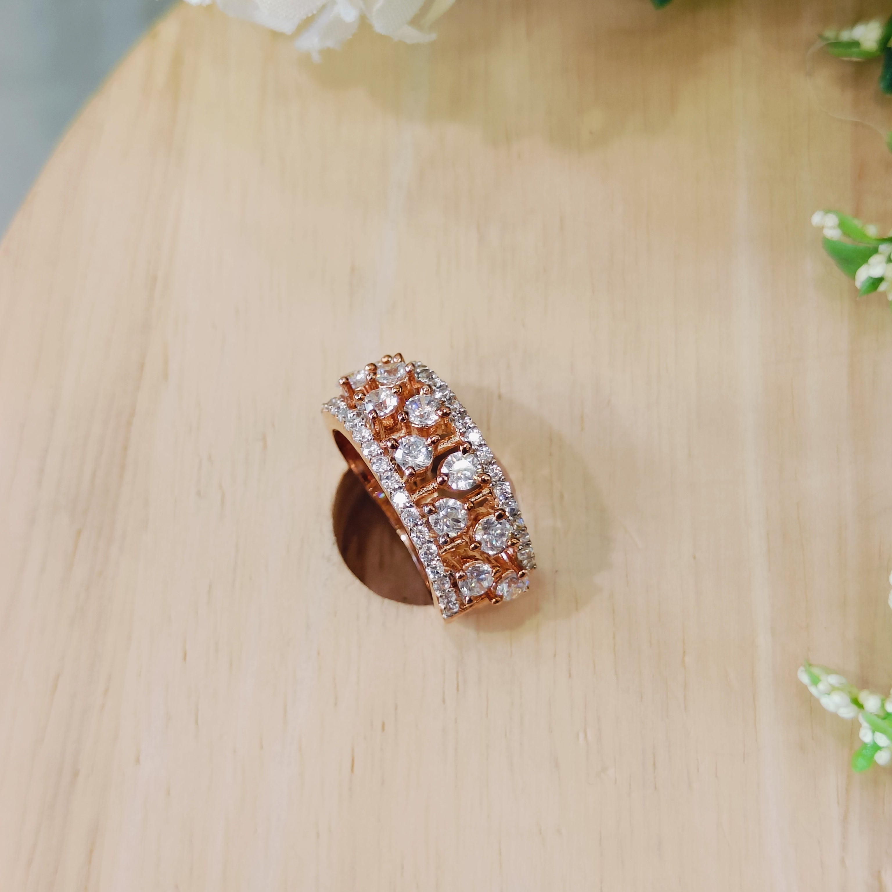 Vs Sterling Silver Cocktail Ring 197 7g