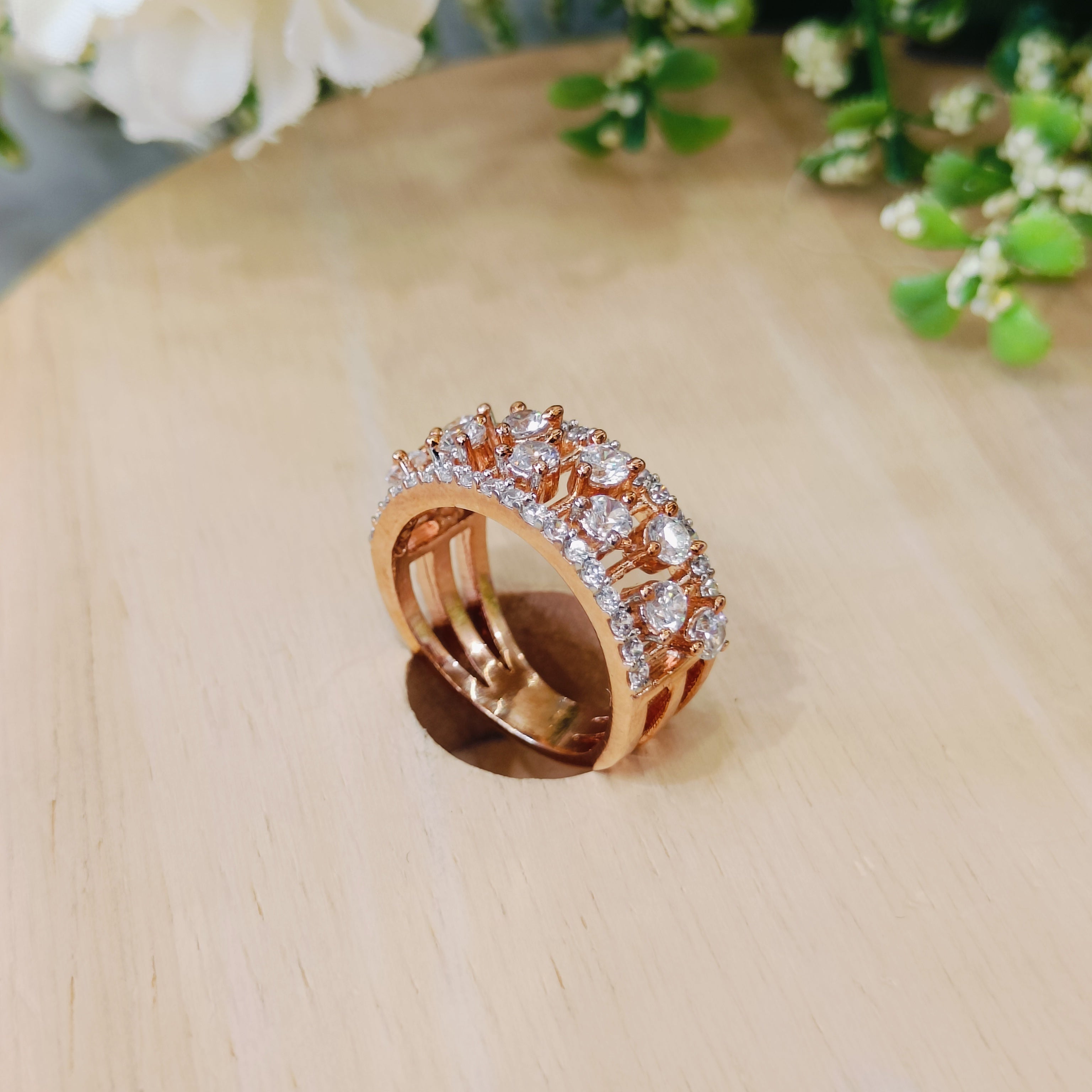 Vs Sterling Silver Cocktail Ring 197 7g