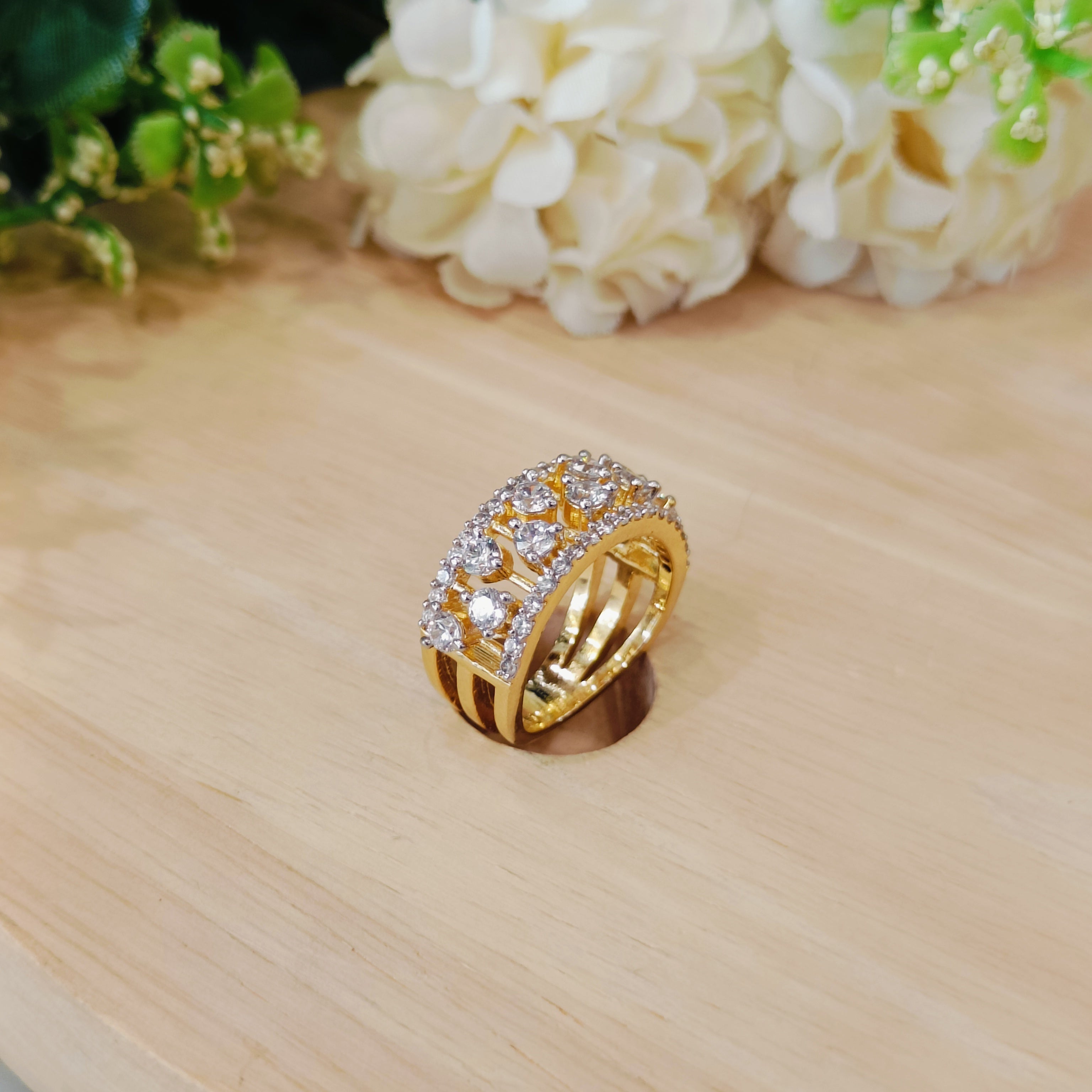 Vs Sterling Silver Cocktail Ring 182 7g