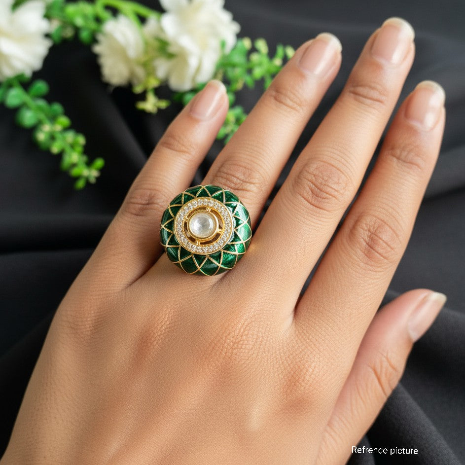 Nayaab mayera Polki Ring