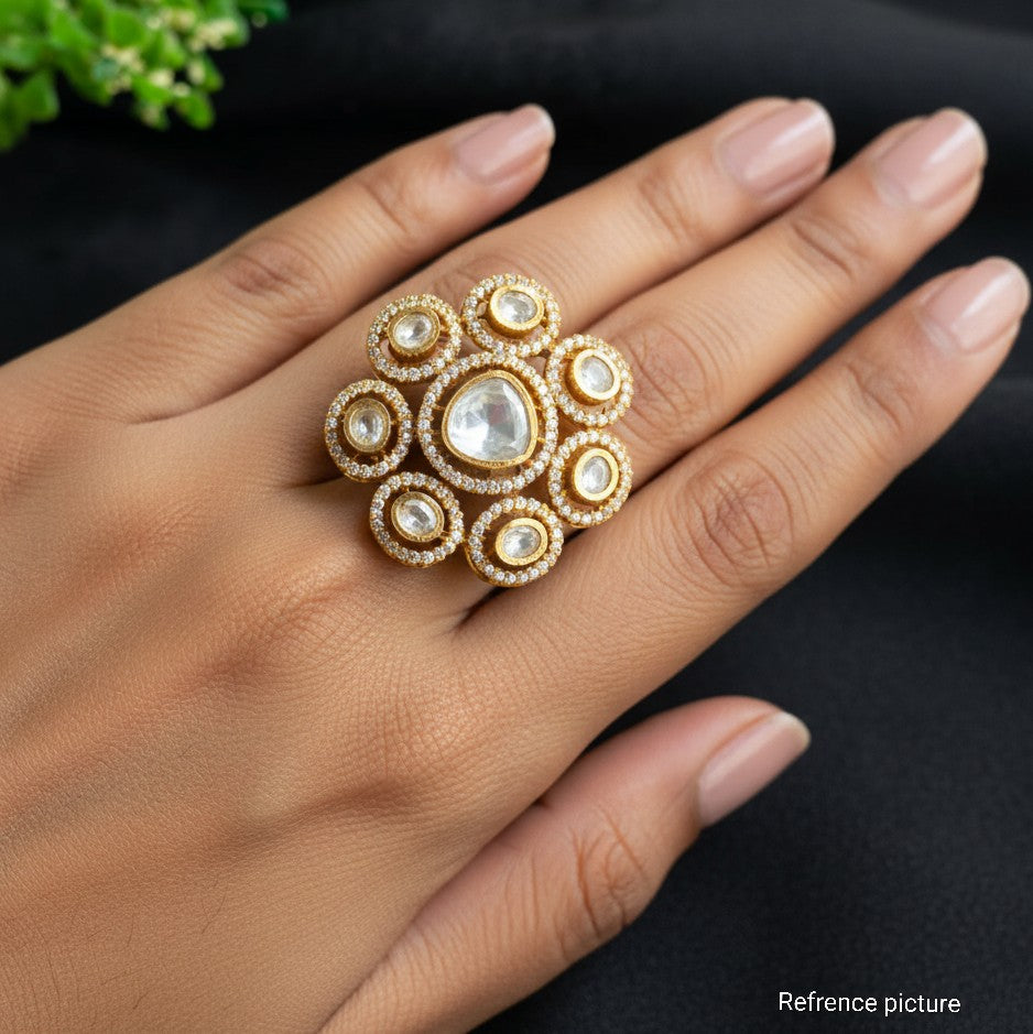 Nayaab Juhi Polki Ring