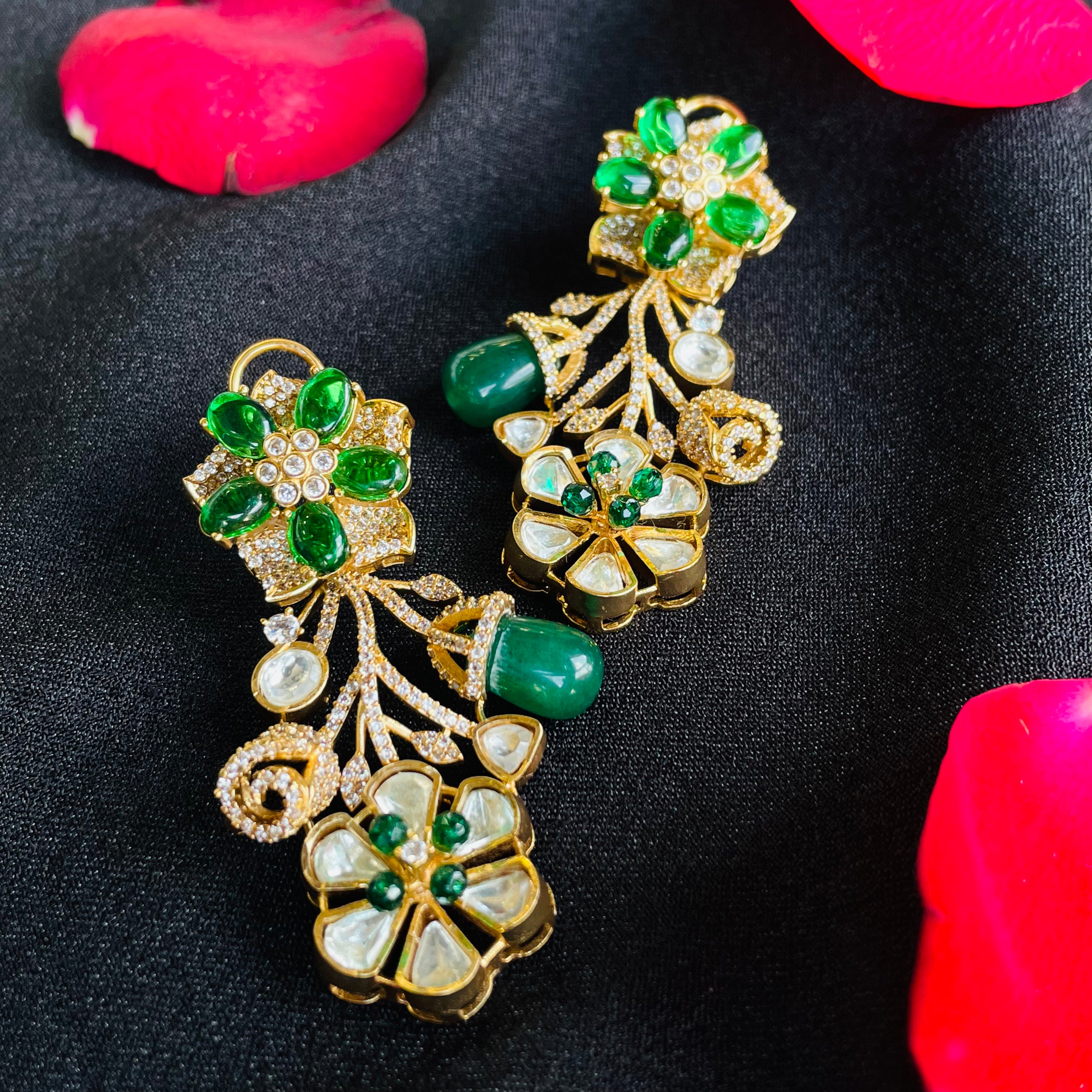 Nayaab mansi polki neckpiece