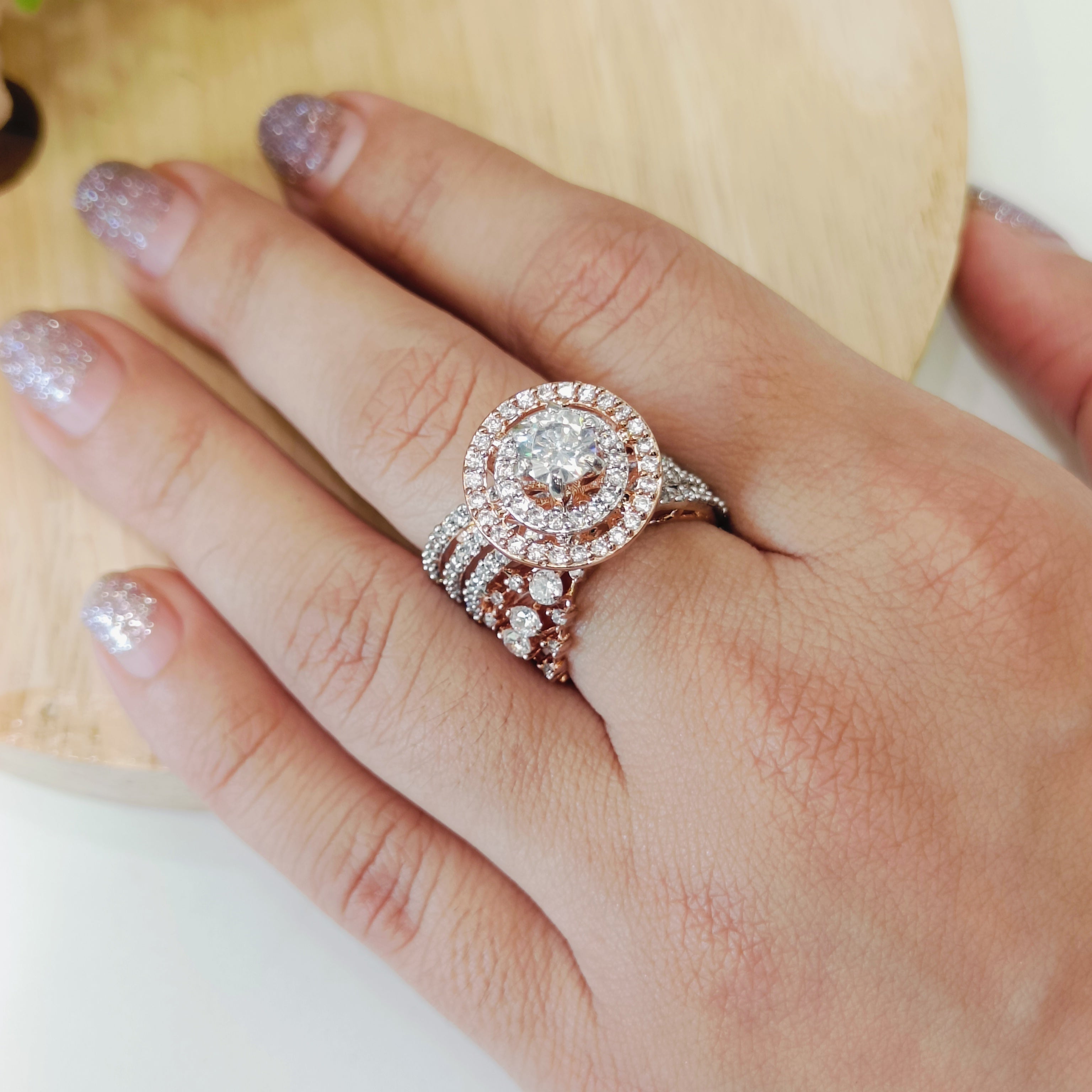 Vs sterling silver cocktail ring 180 11g