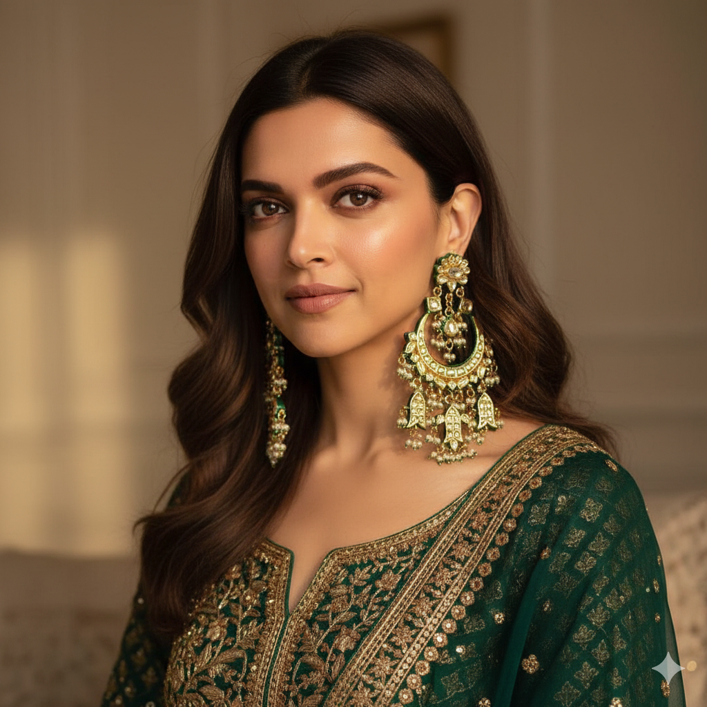Nayaab Zara Polki Earrings