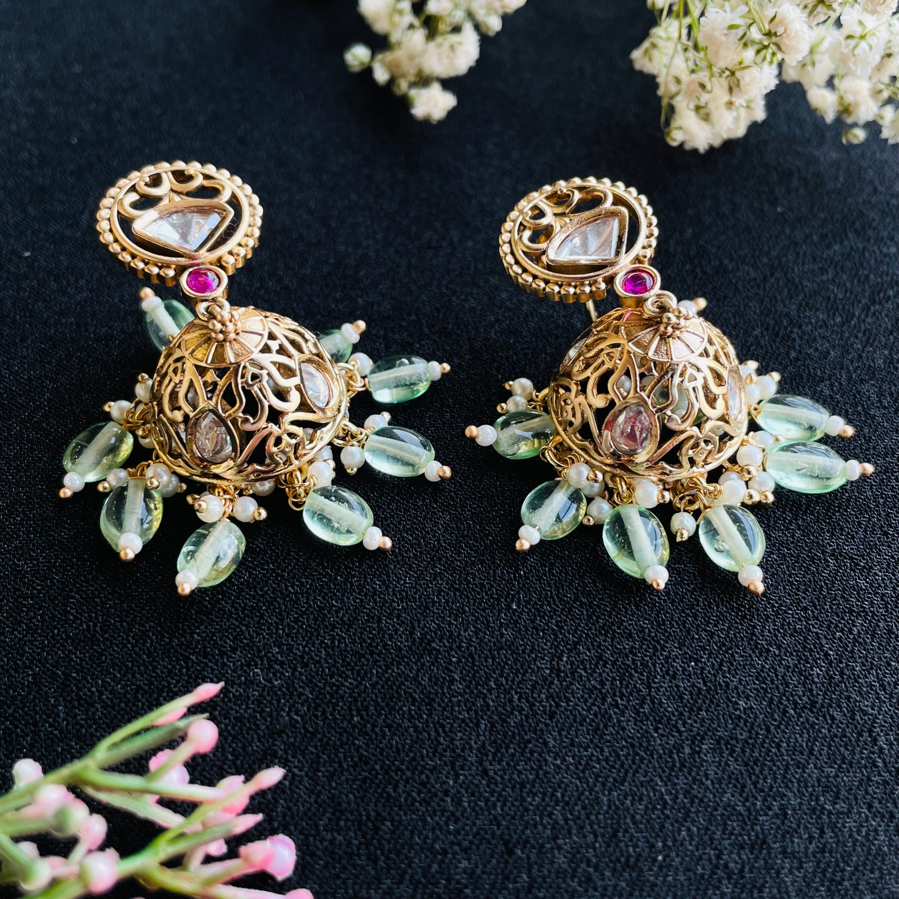 Nayaab meera polki neckpiece