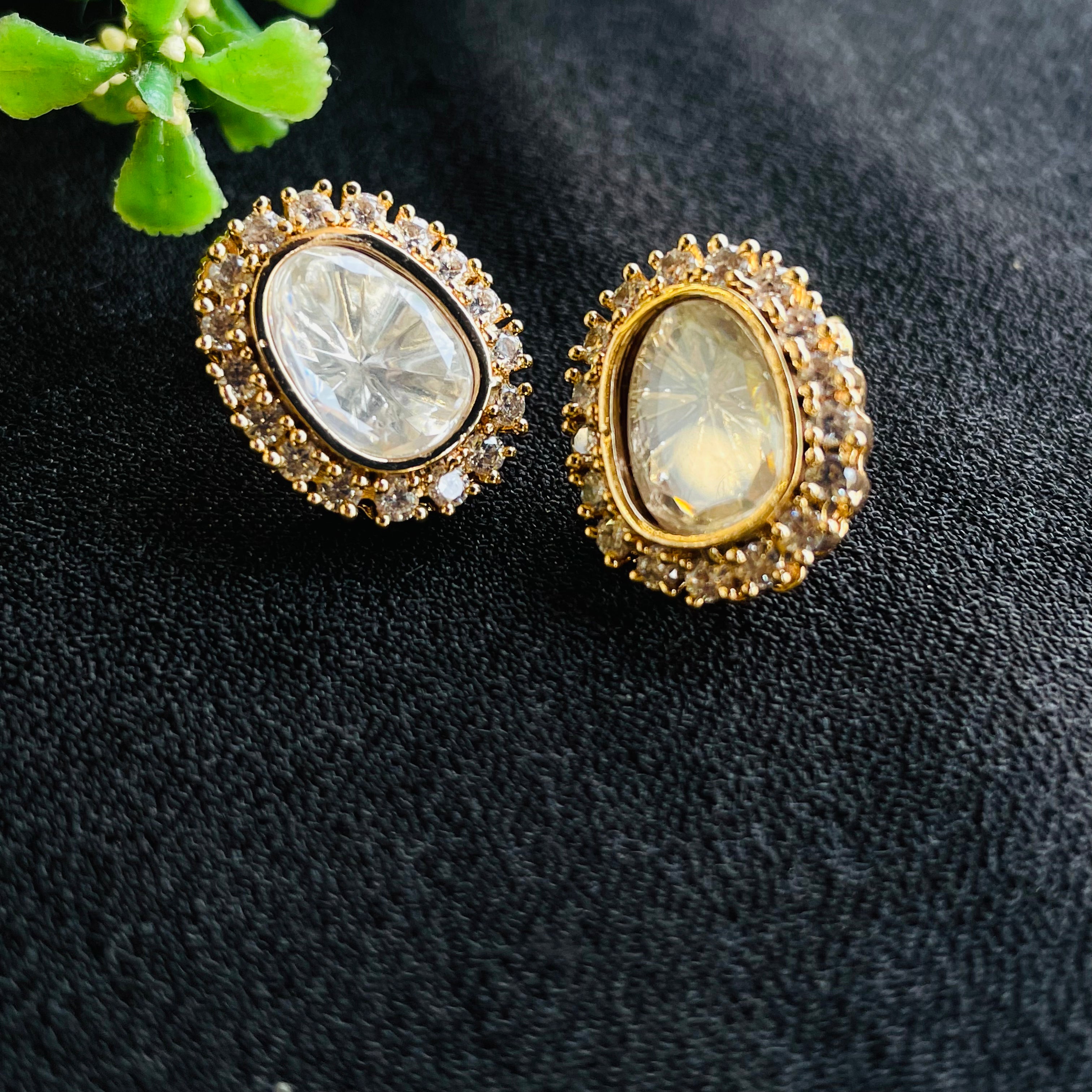 Nayaab ridhi polki studs