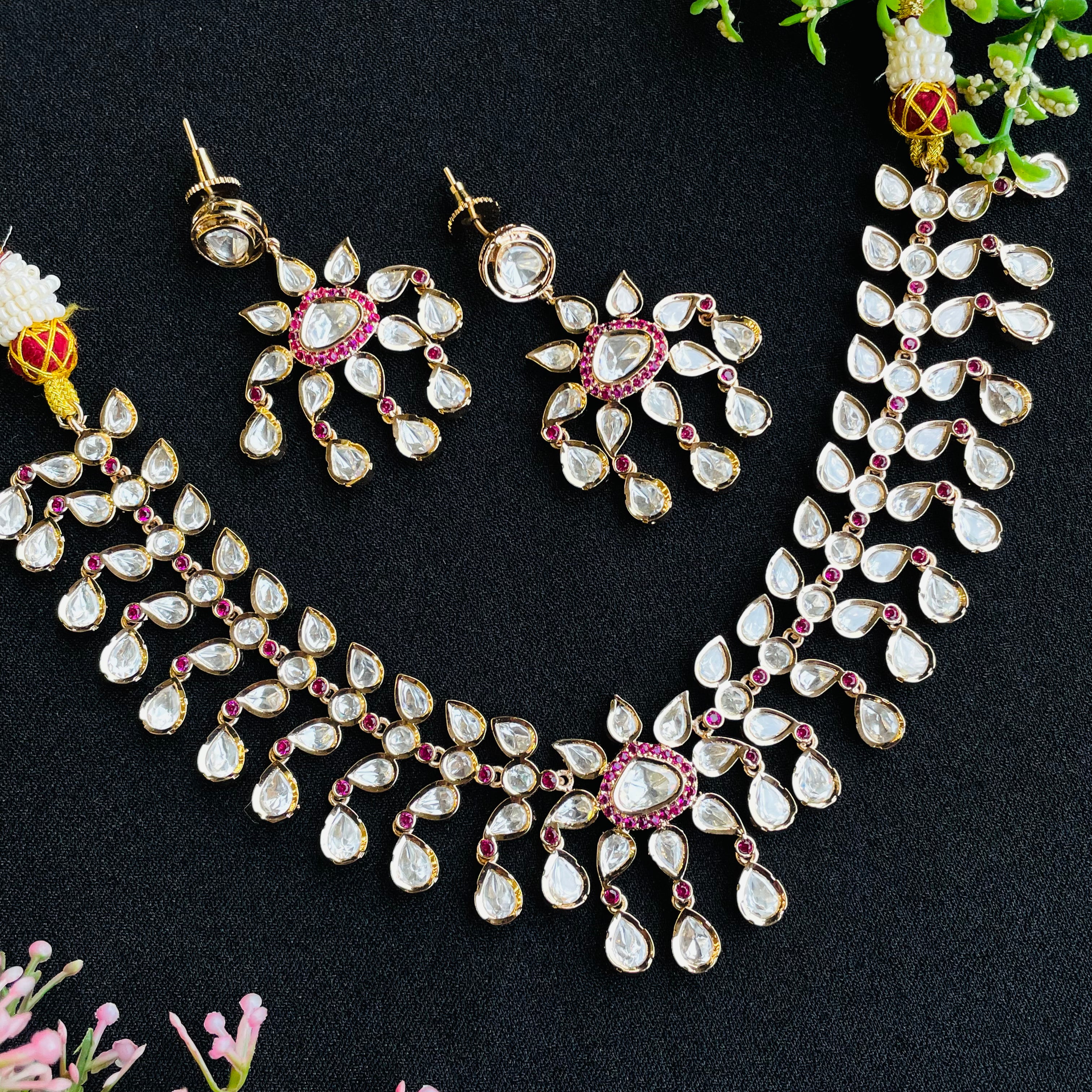 Nayaab Priya Polki Neckpiece