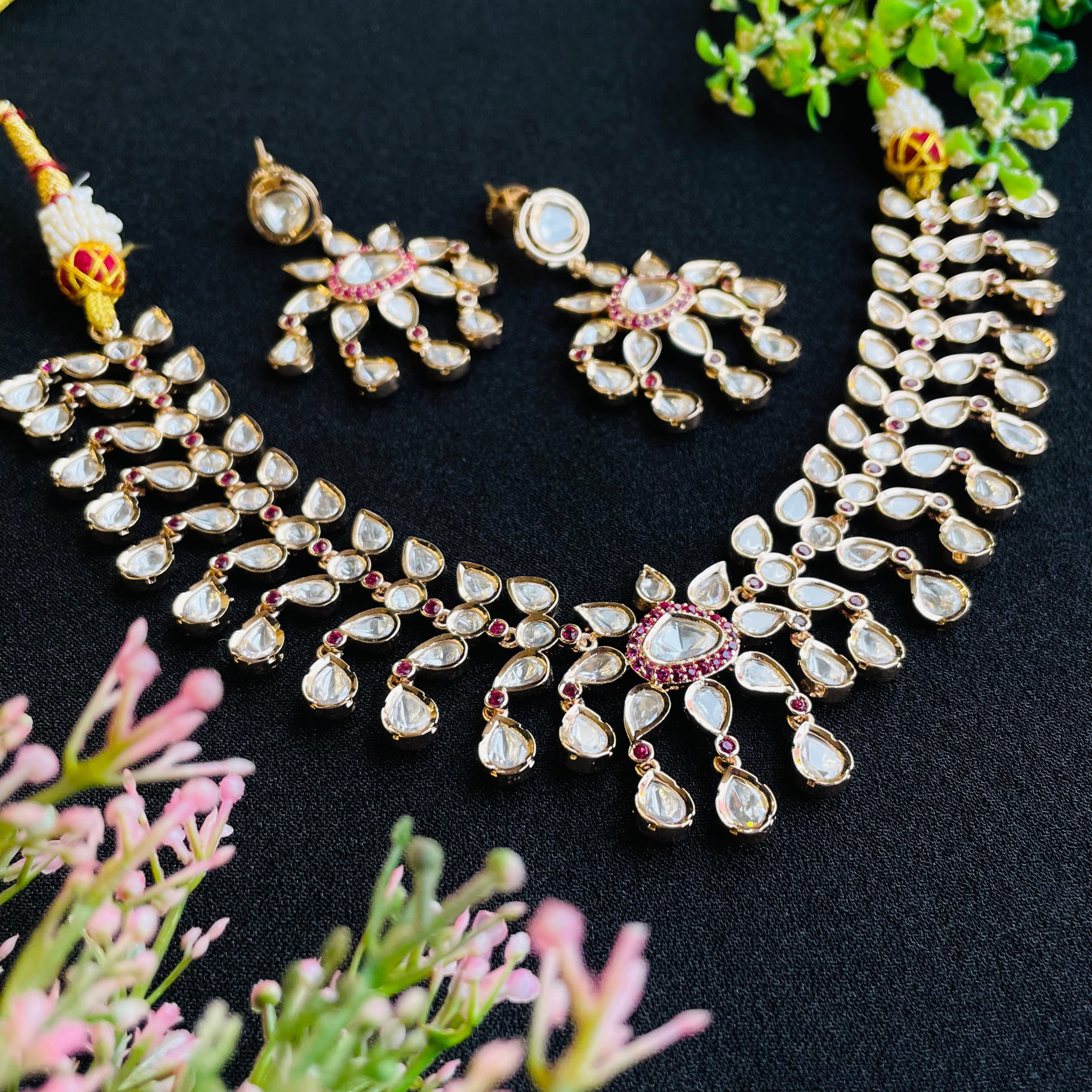 Nayaab Priya Polki Neckpiece