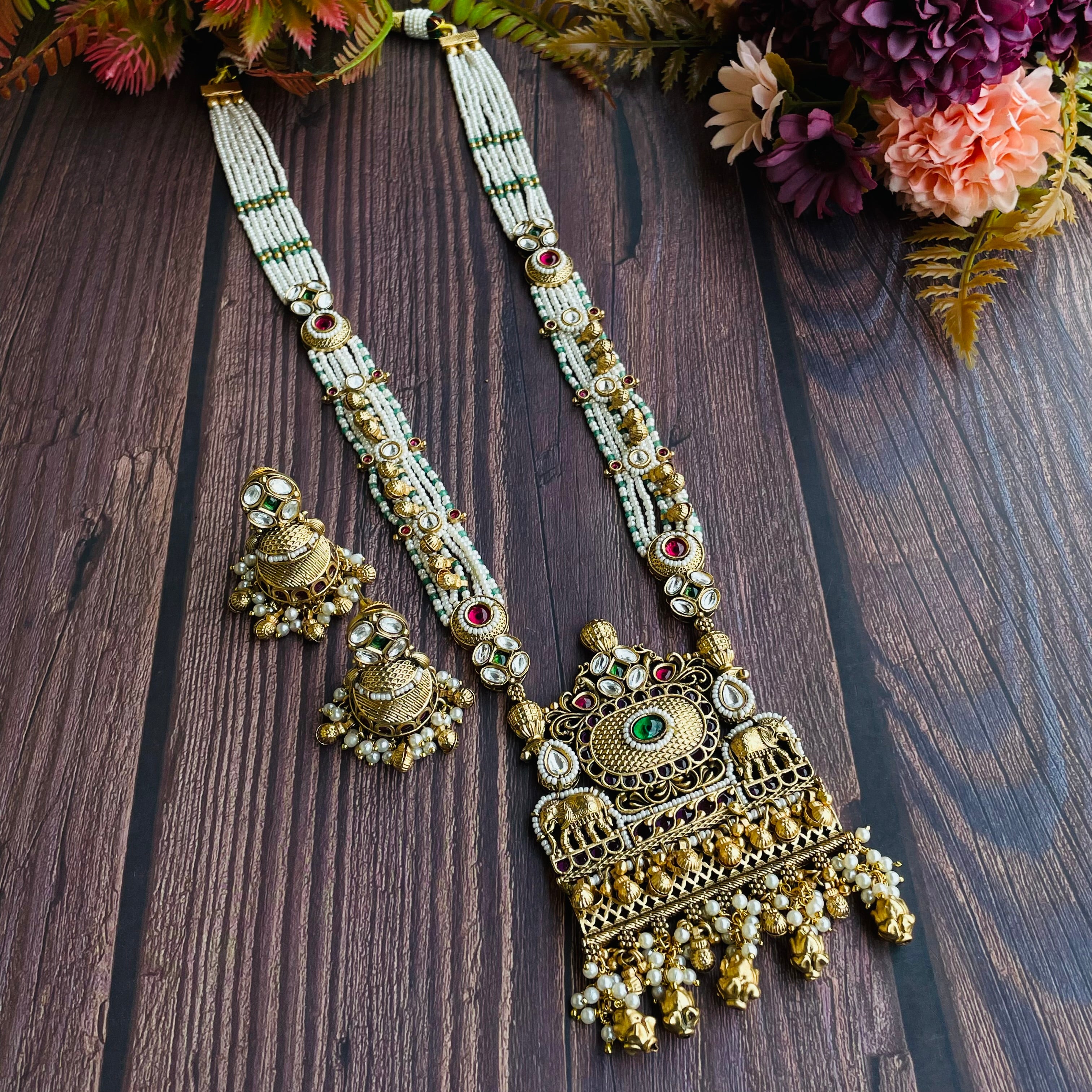 Nayaab Meena Long Neckpiece