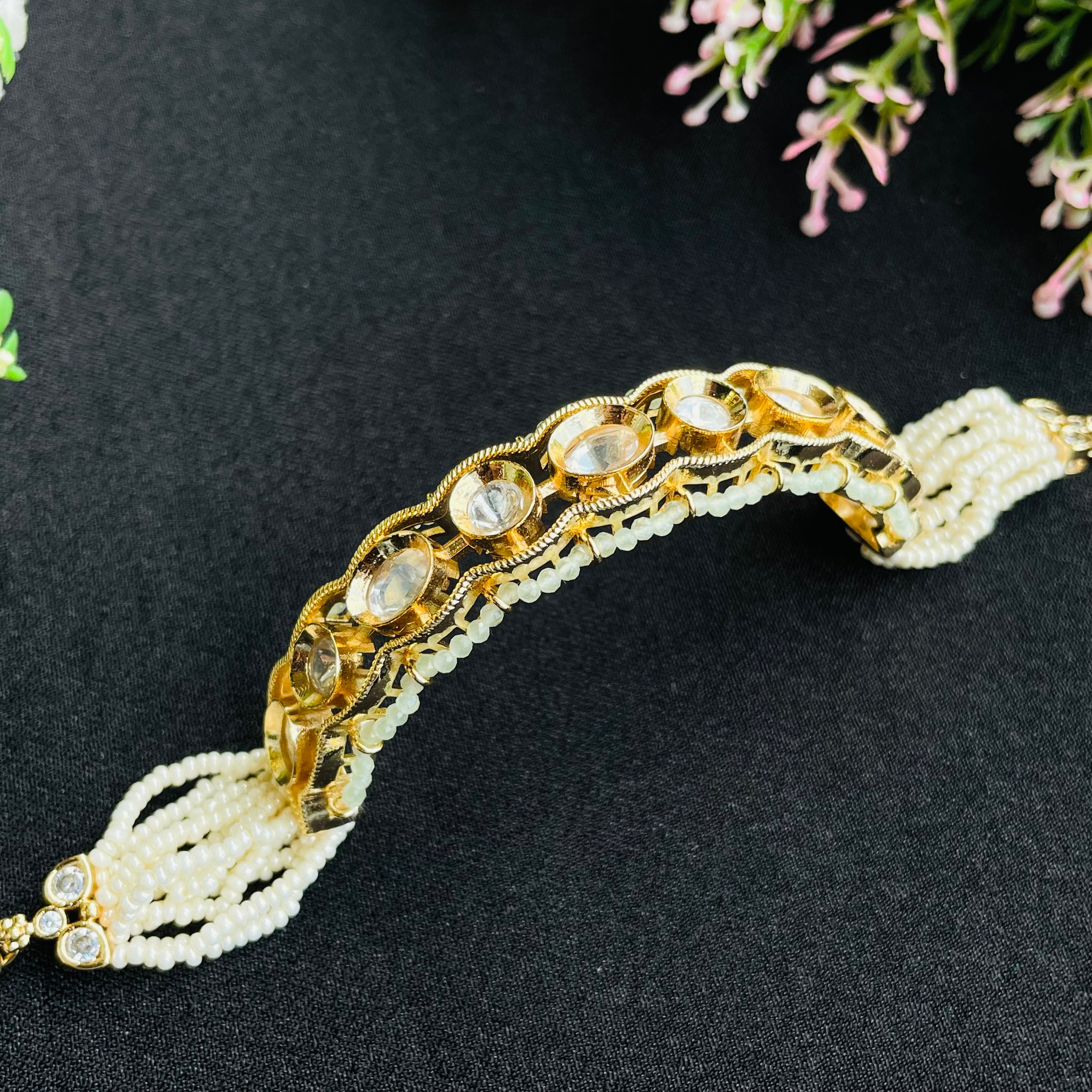 Nayaab Kashvi Polki Bracele