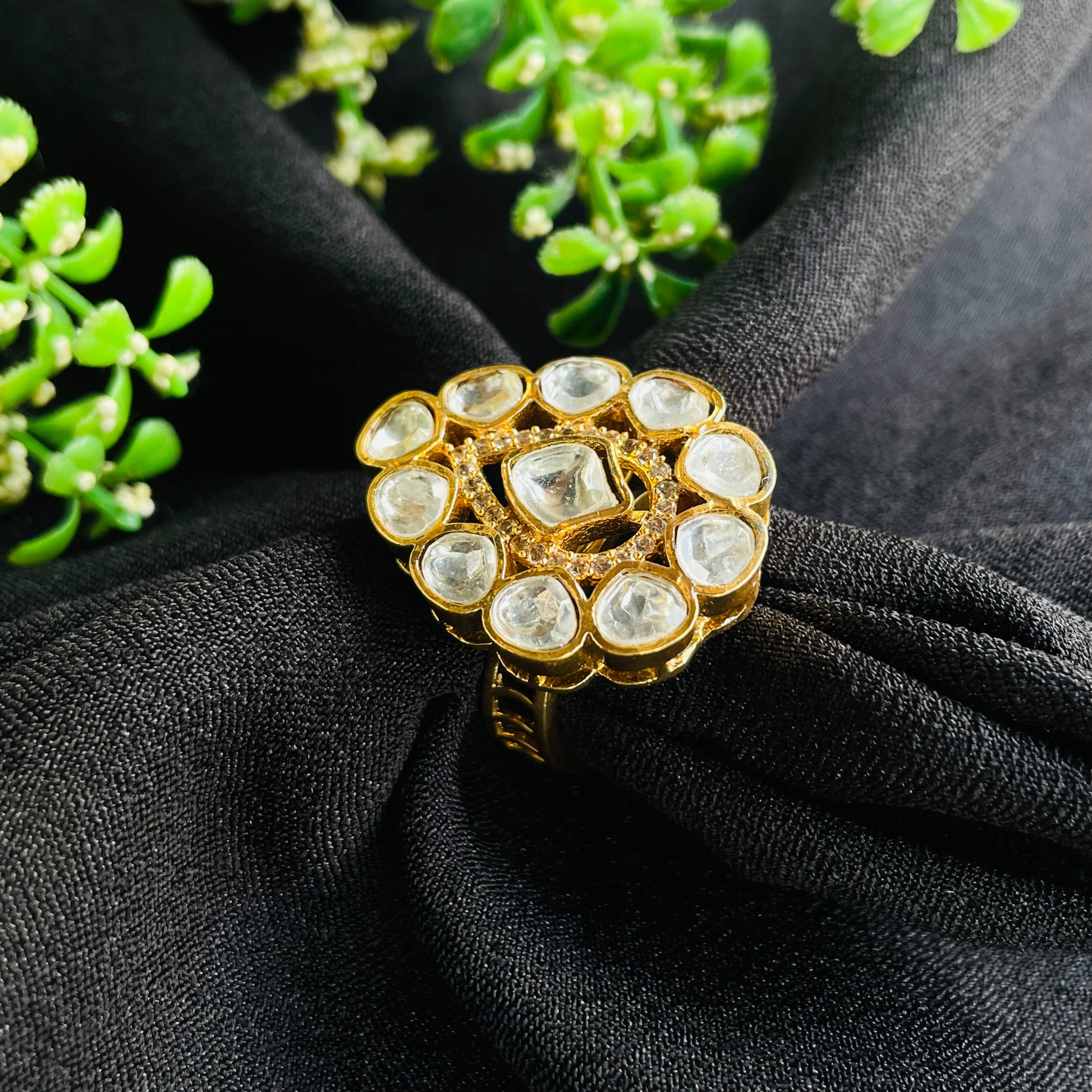 Nayaab Shreya Polki Ring