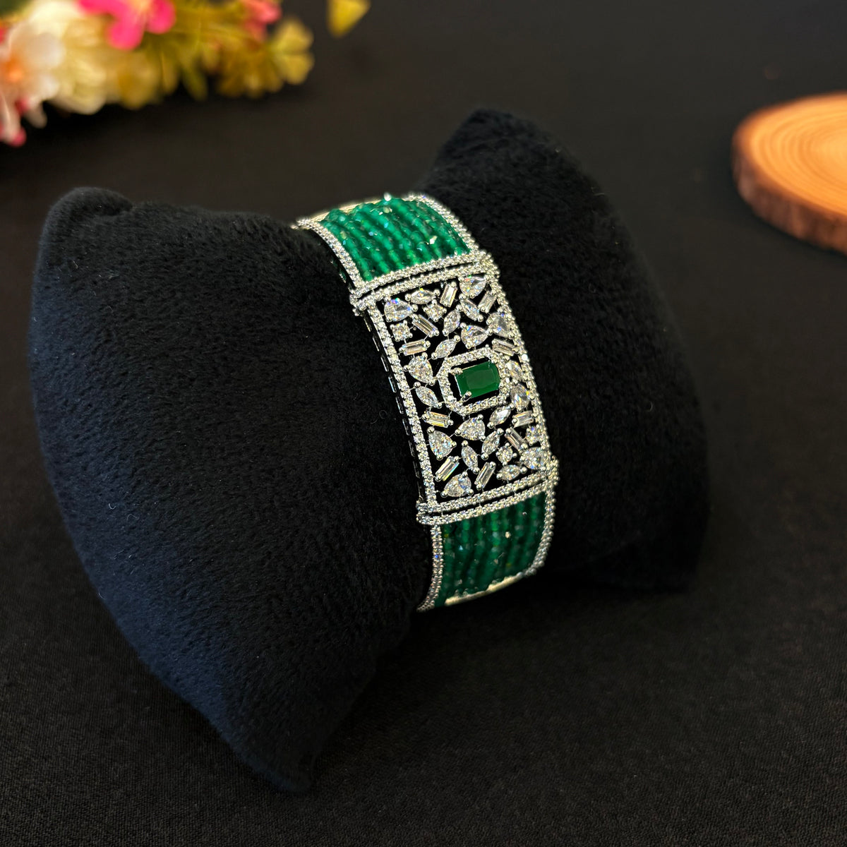 Meher Emerald Royale Bracelet