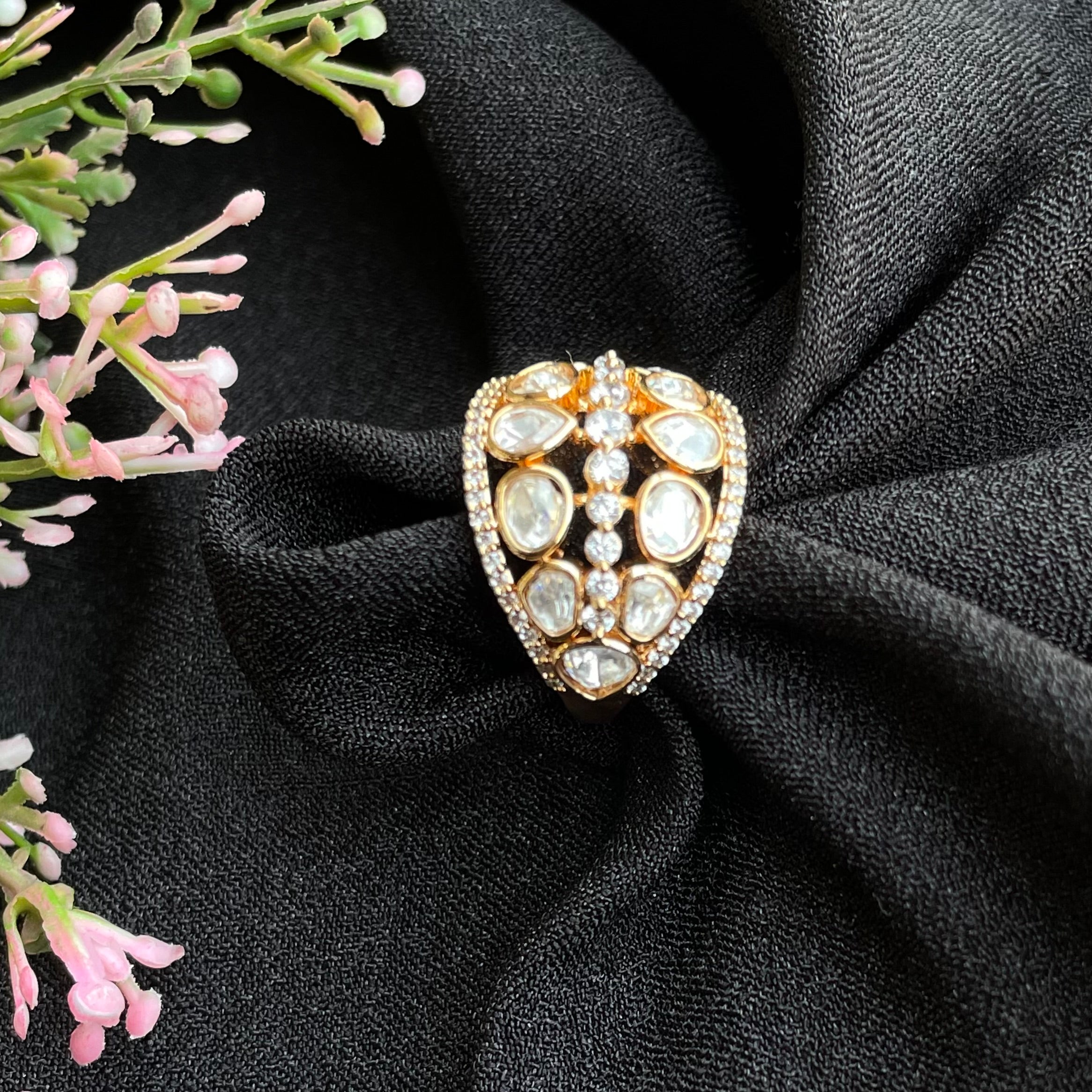 Nayaab binita polki earrings