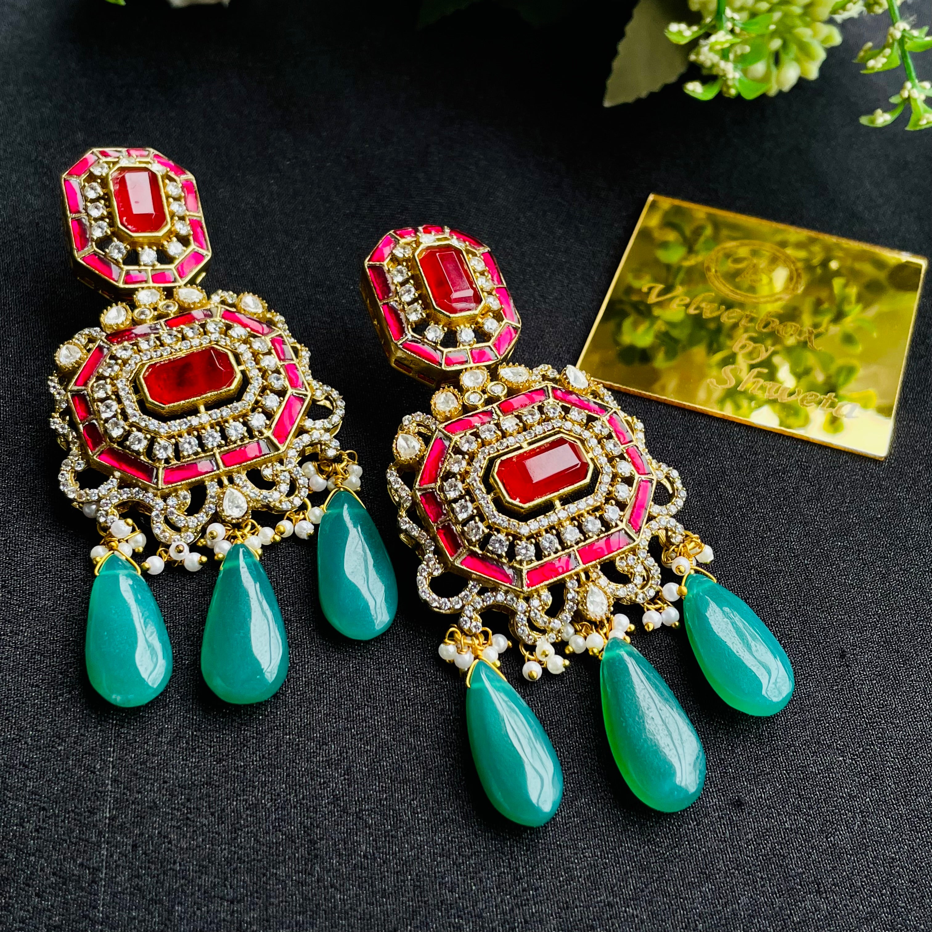 Nayaab Sneha Polki Neckpiece