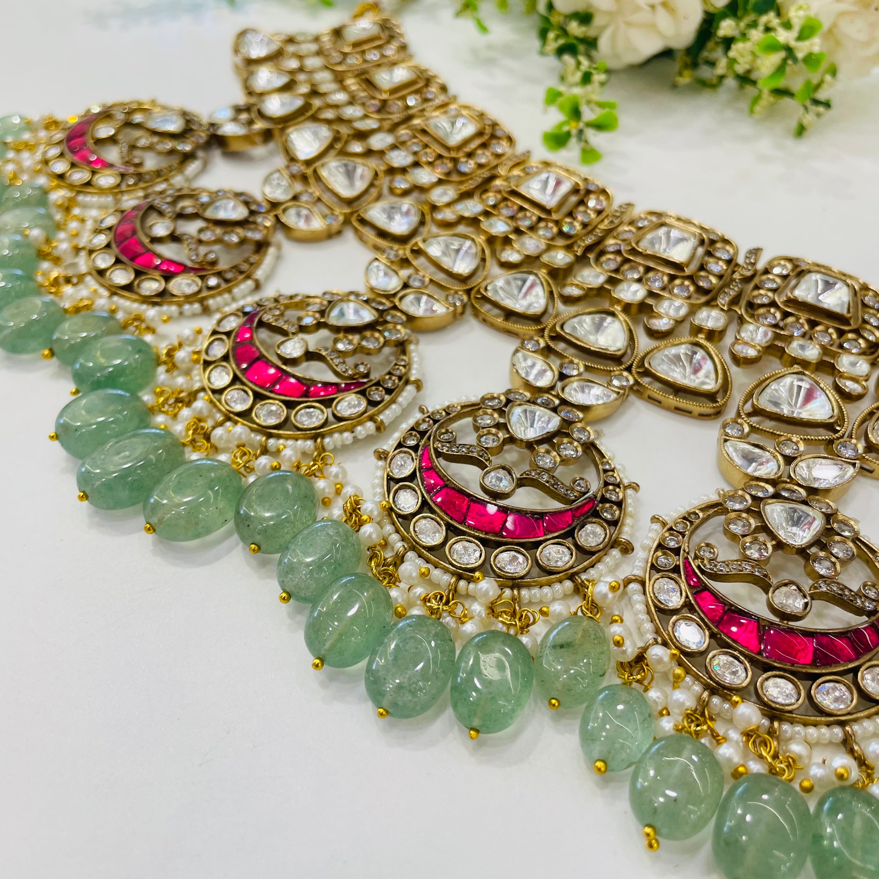 Nayaab Aaradhya Polki Neckpiece