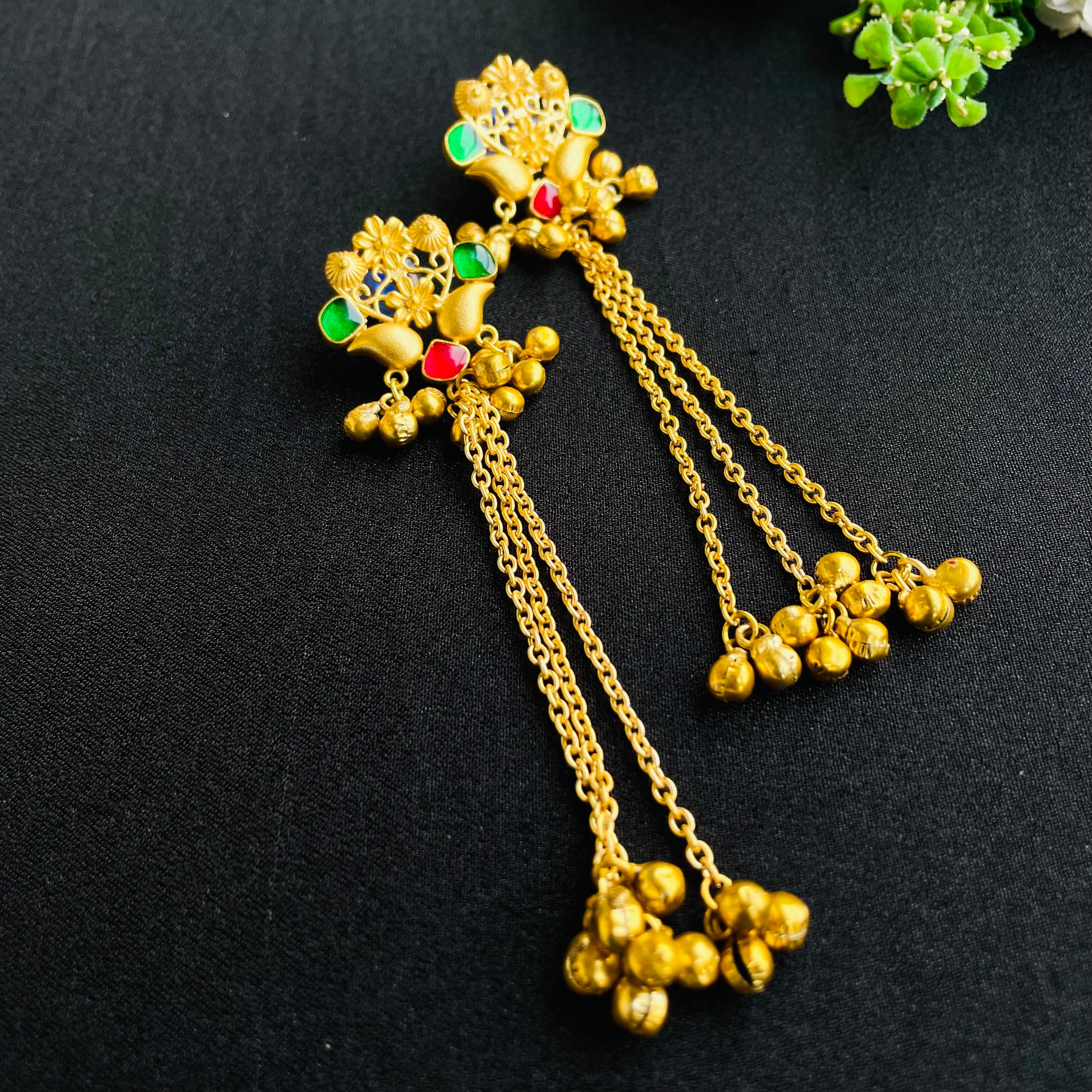 Nayaab Anushka earrings