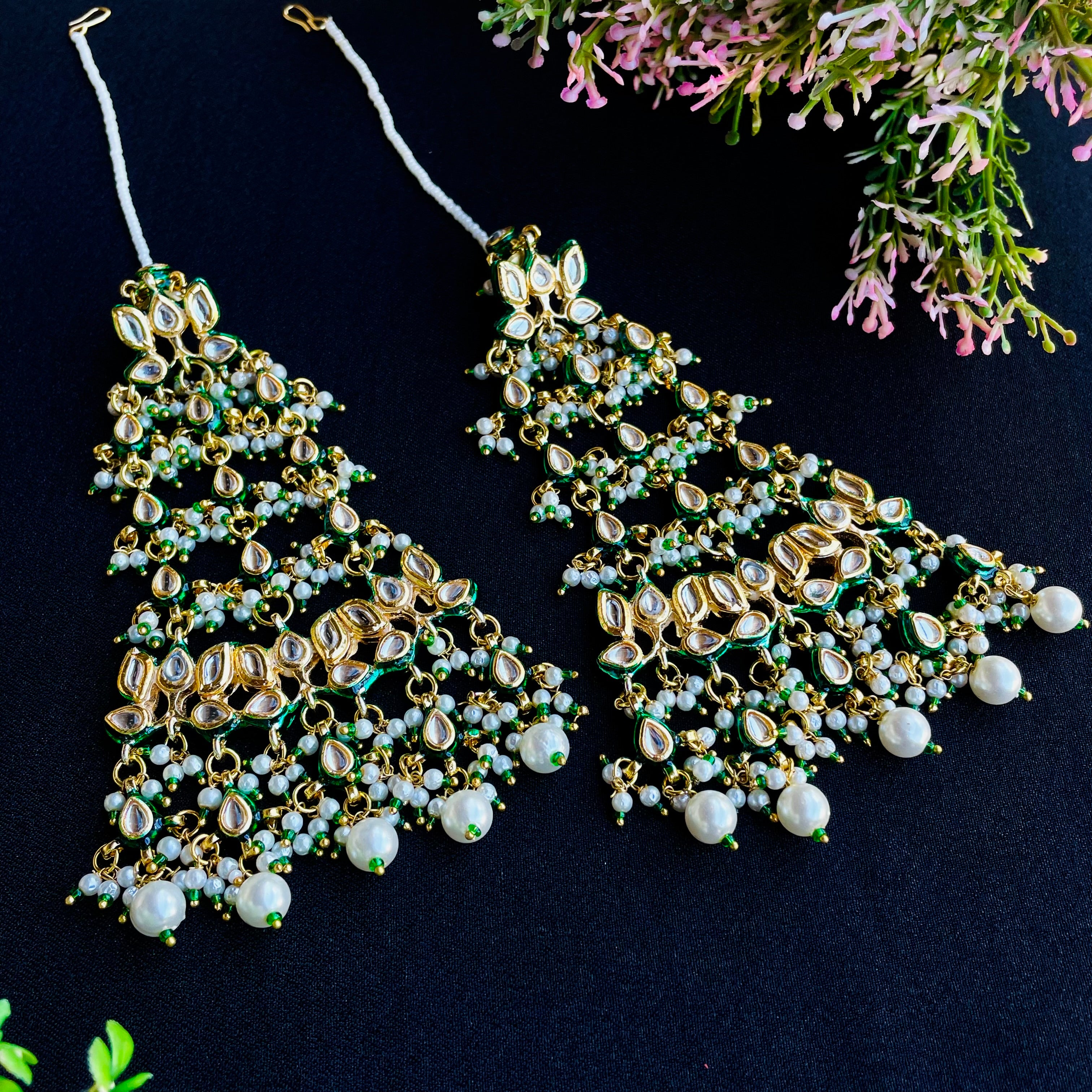 Nayaab Lotus Earrings