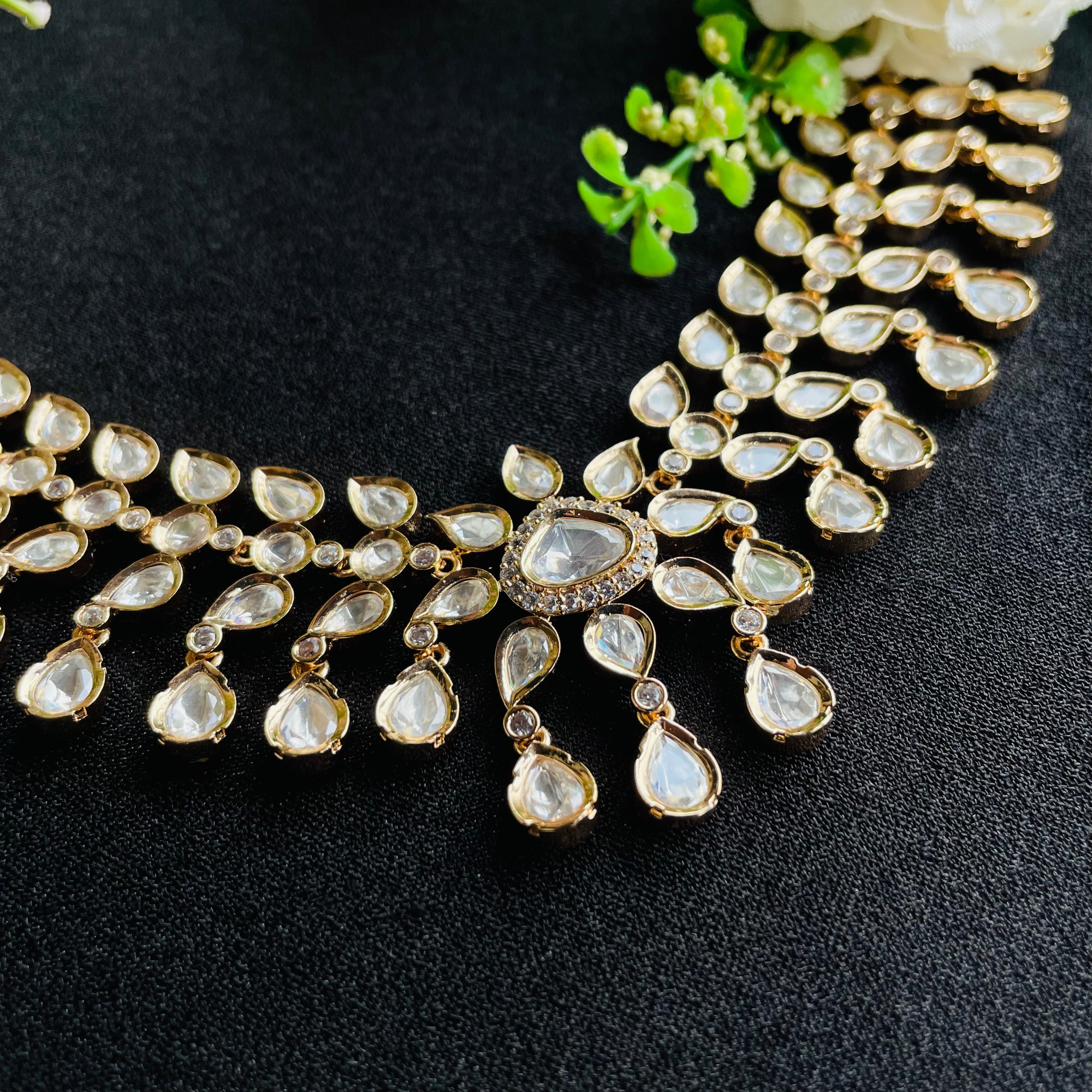 Nayaab Priya Polki Neckpiece