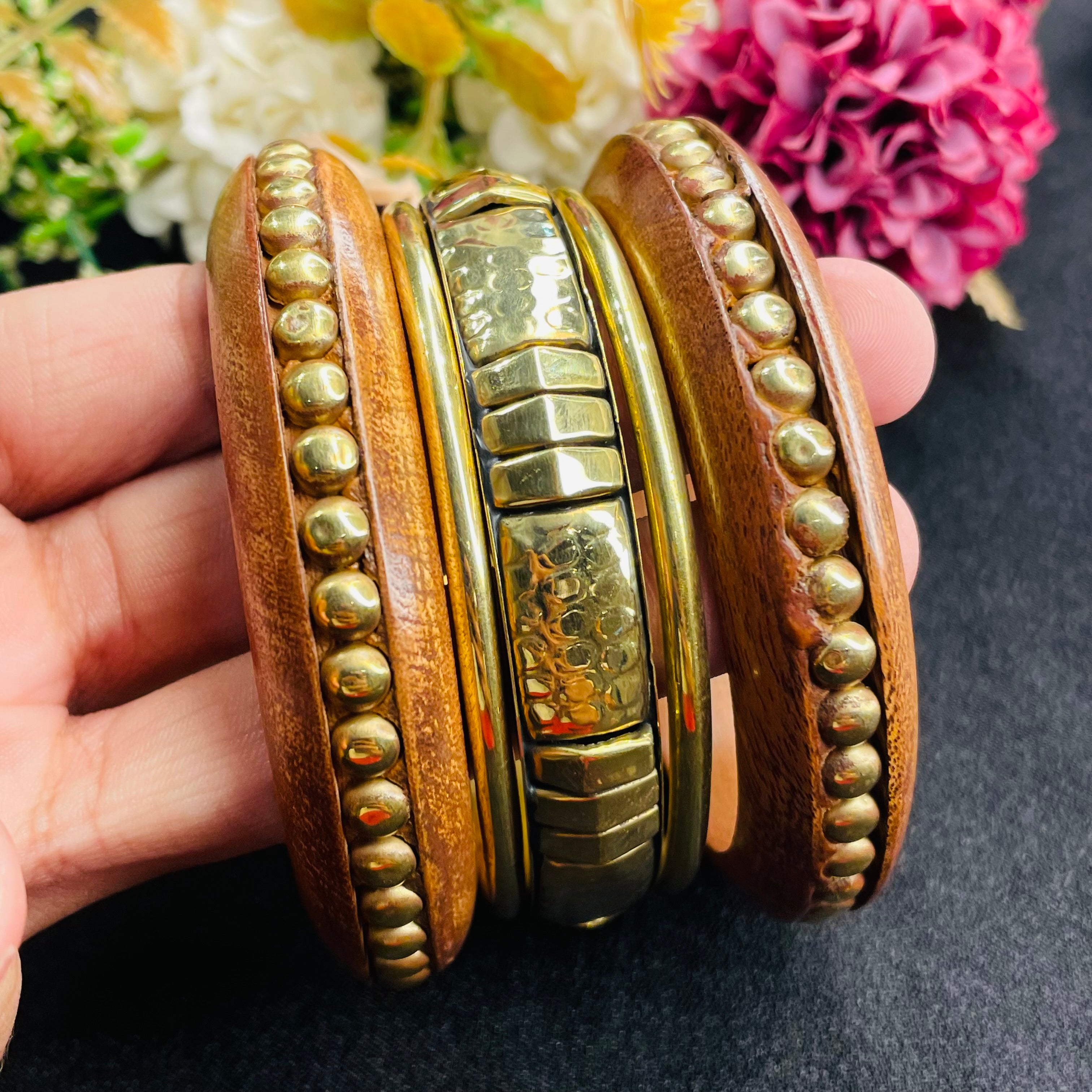 Layla Wooden Bangles 03