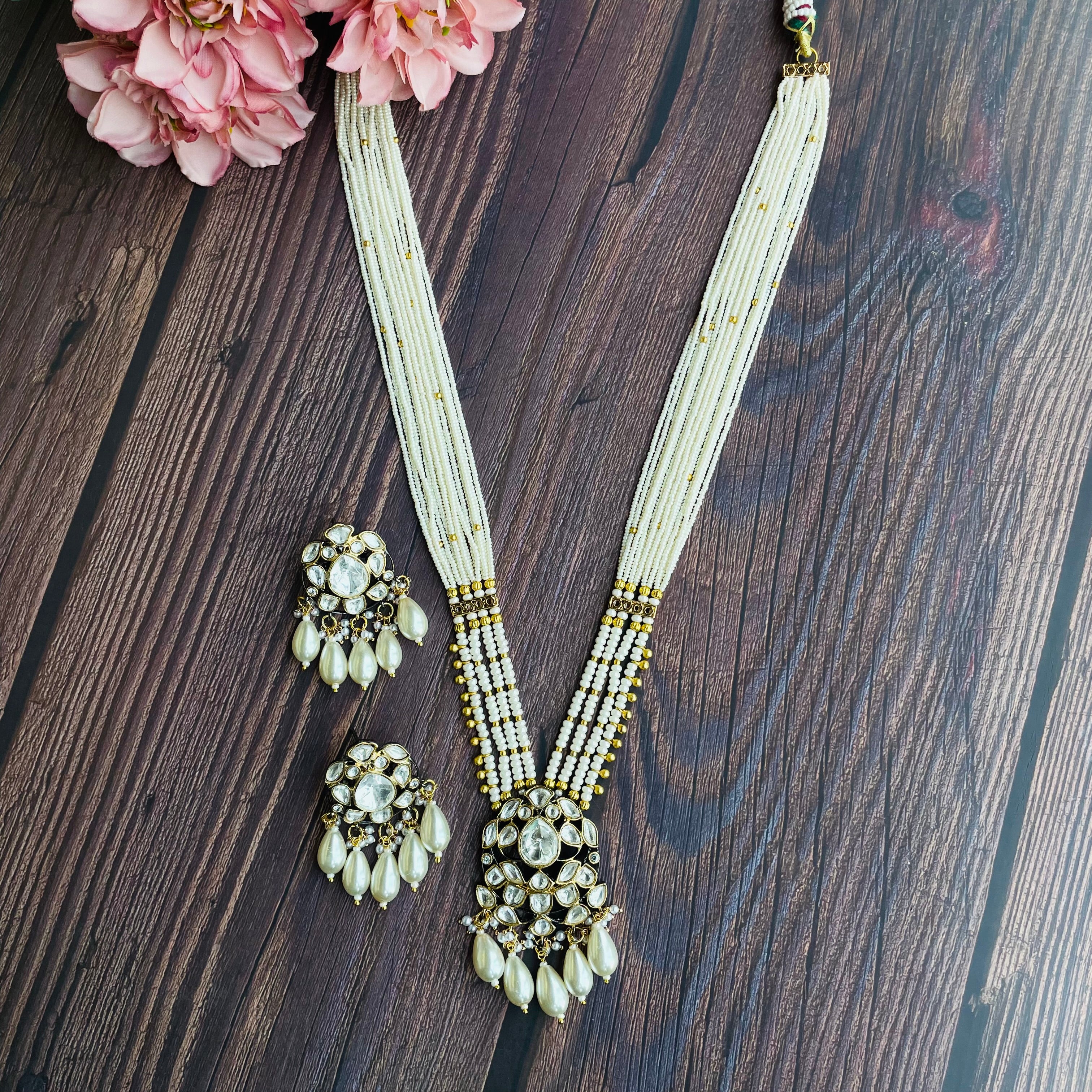 Nayaab Mahi Polki Neckpiece