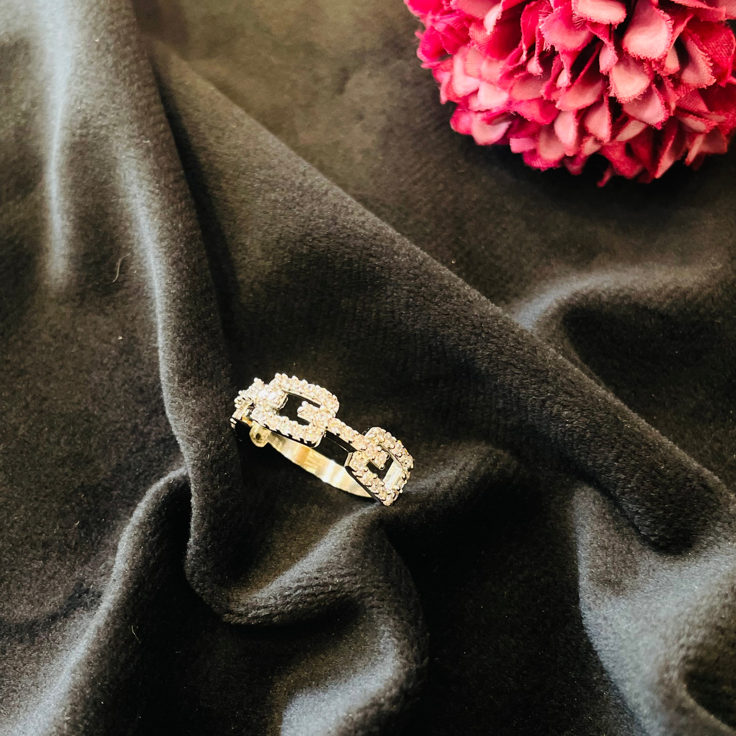 Vs sterling silver cocktail ring 214 3G