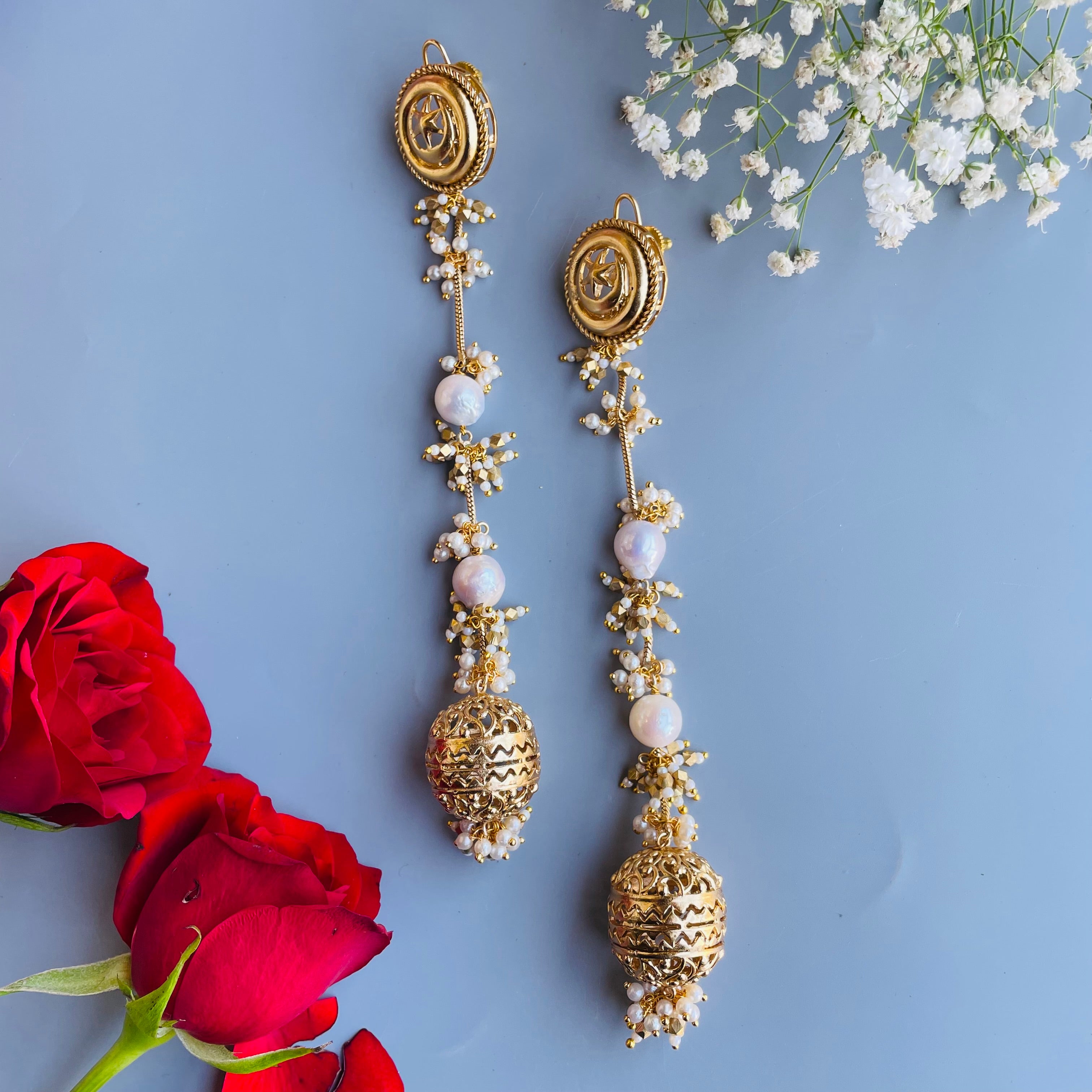 Nayaab Sahiba long Earring