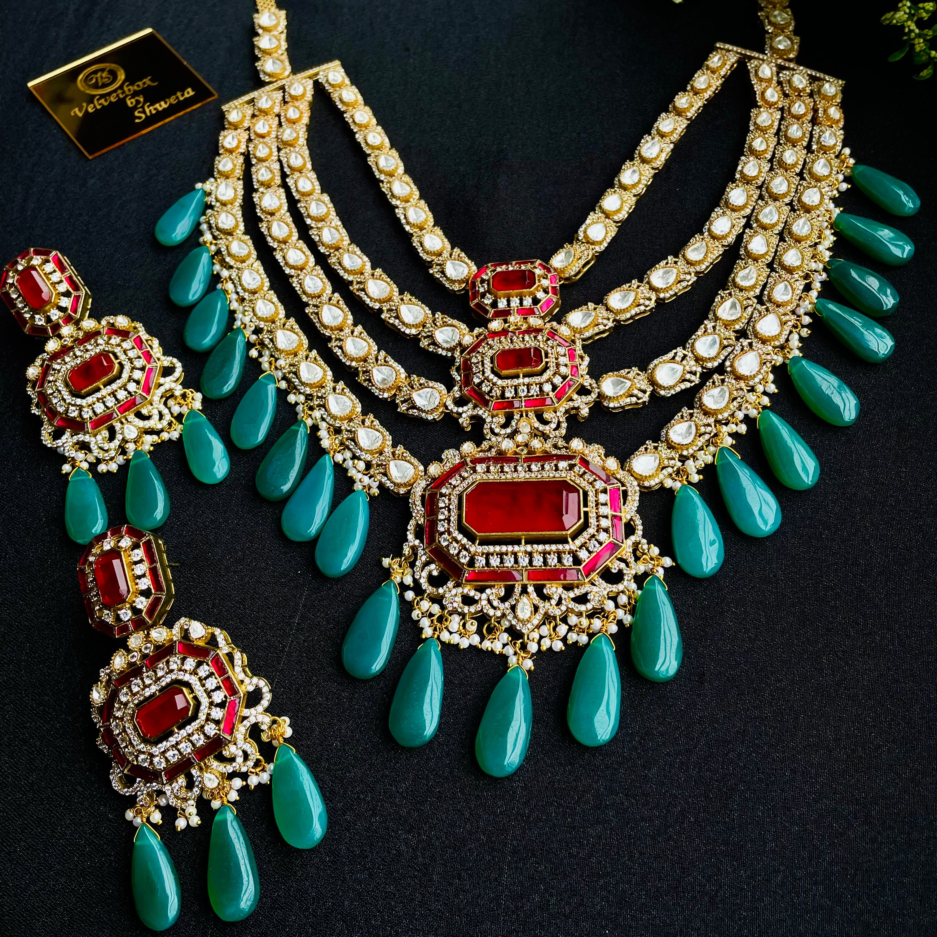 Nayaab Sneha Polki Neckpiece