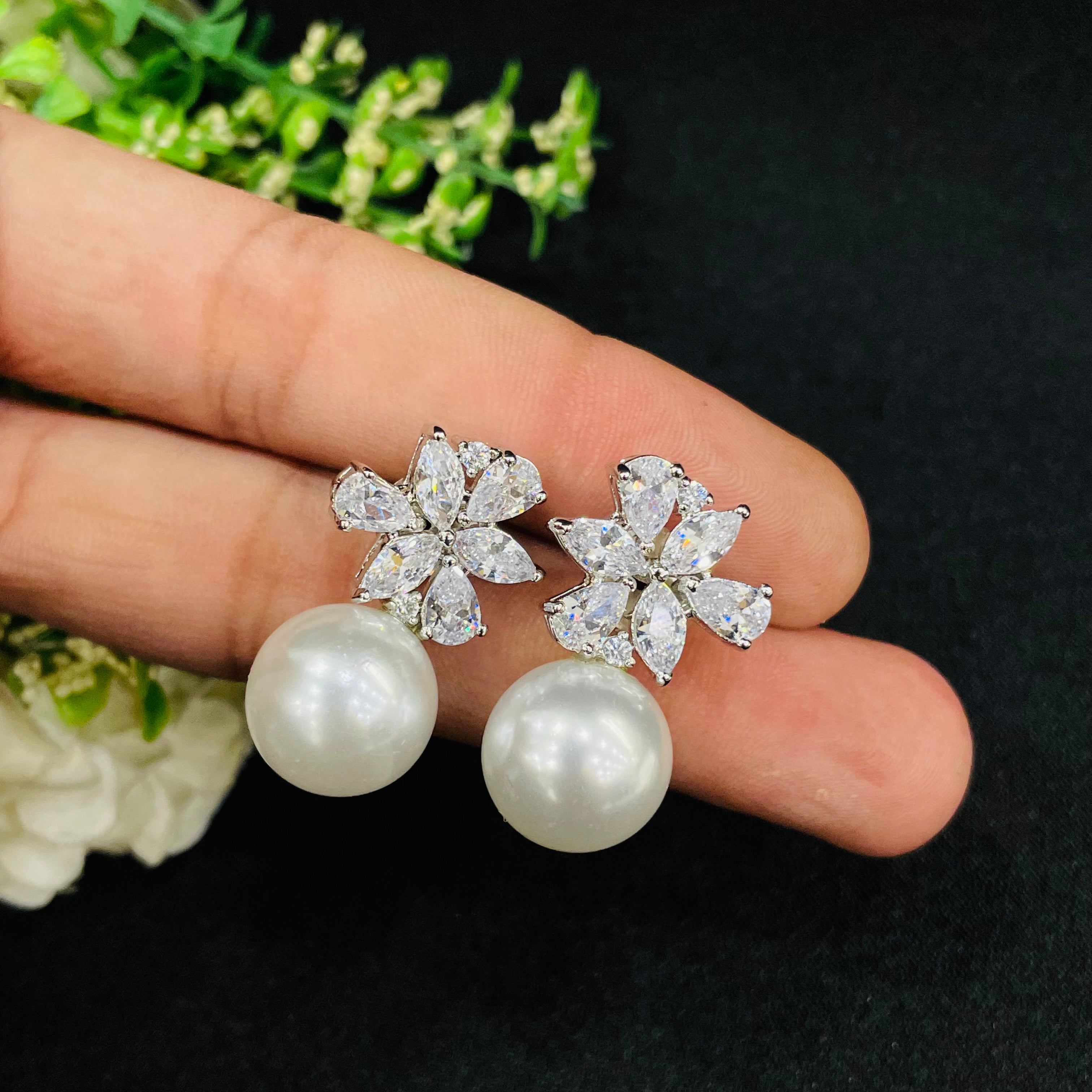 Nayaab Polki With Ad Studs Combo