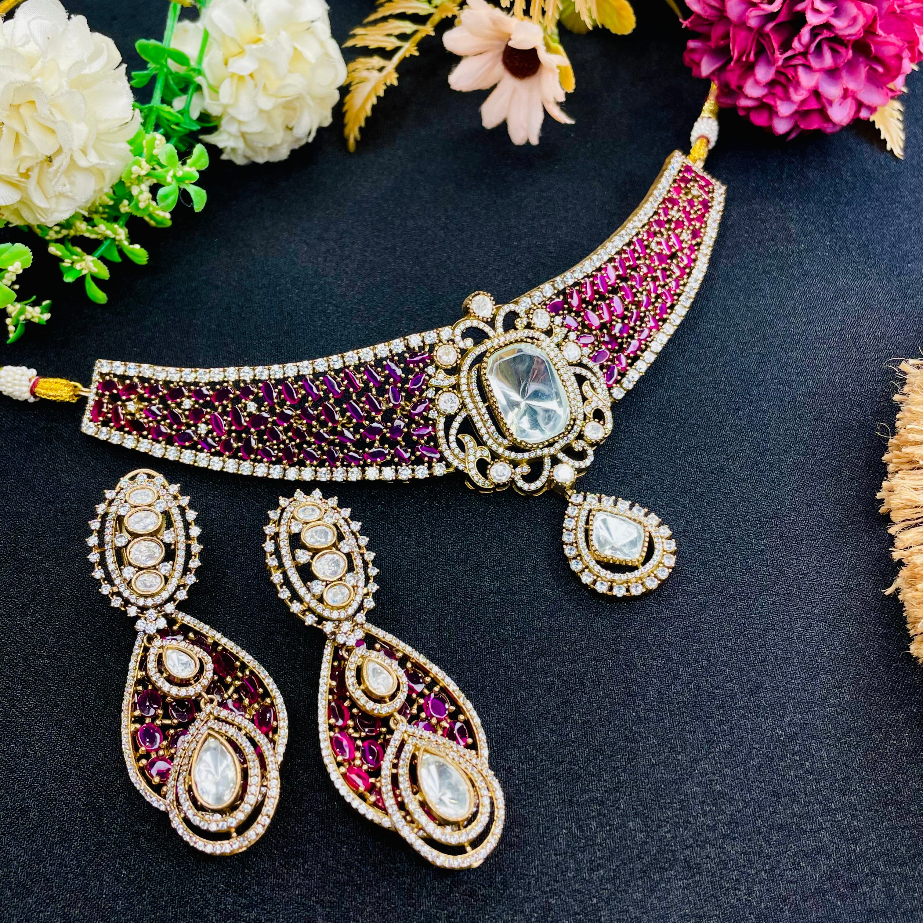 Nayaab Shreya Polki Choker
