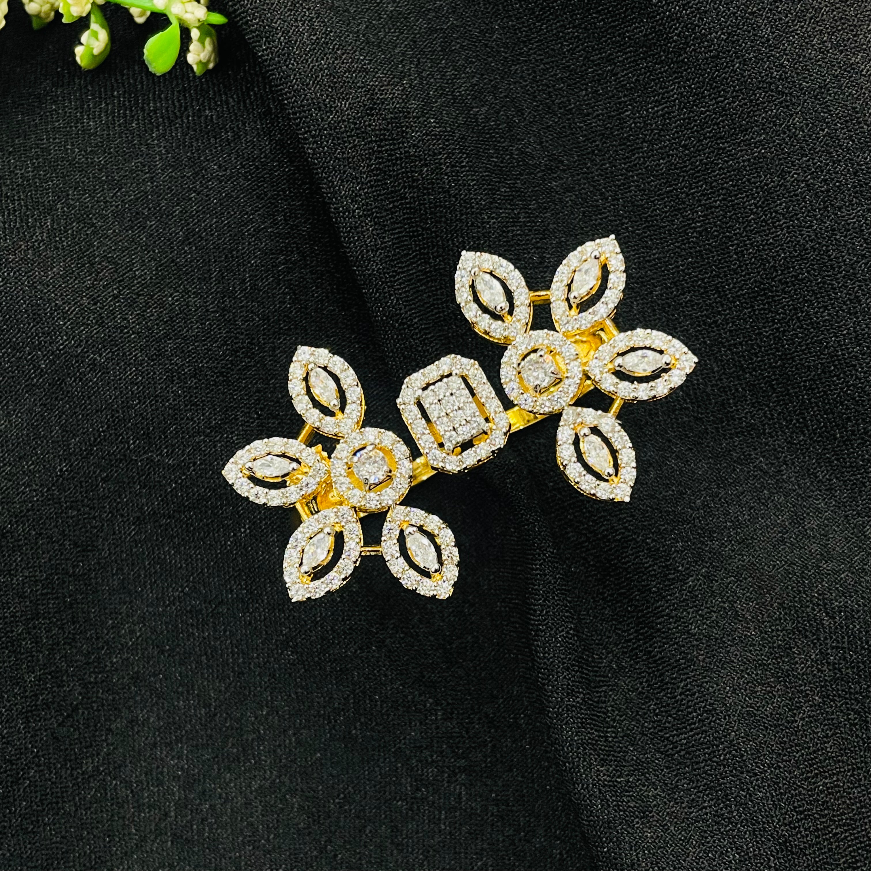 VS Sterling Silver Cocktail Ring 230 12G