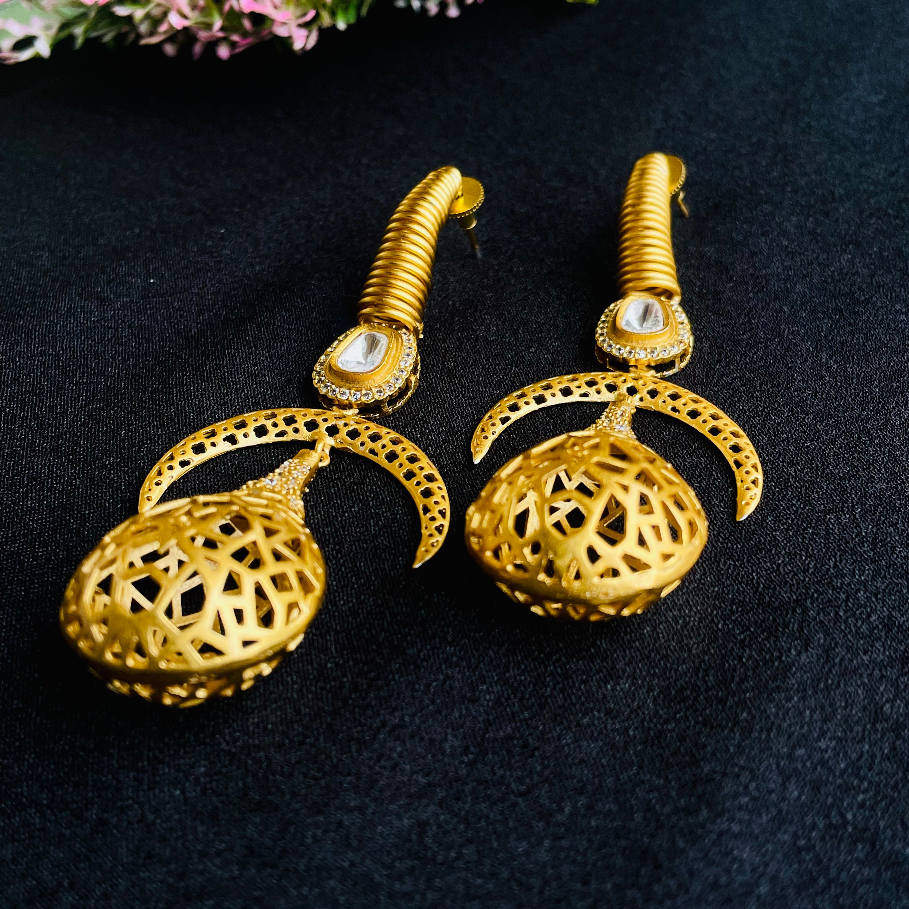 Nayaab Aarna Polki Earrings