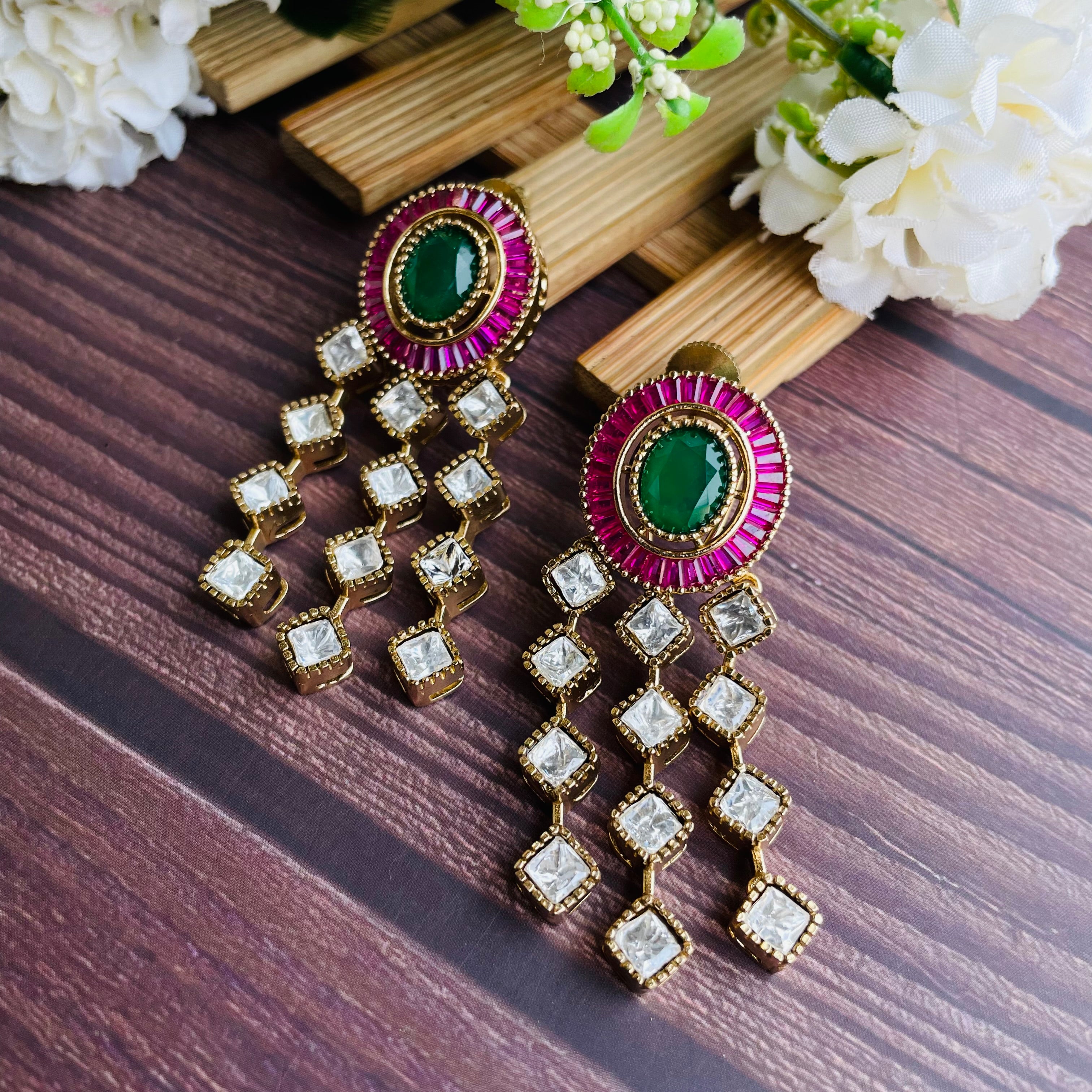 Nayaab Shalu Polki Choker