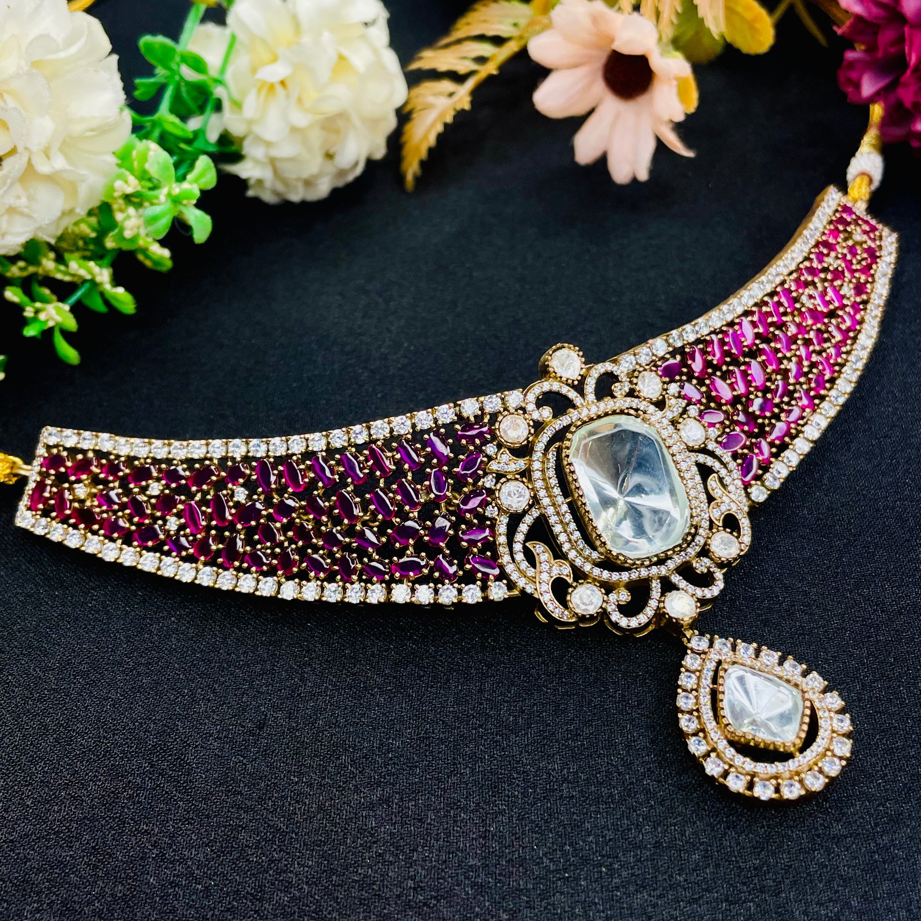 Nayaab Shreya Polki Choker