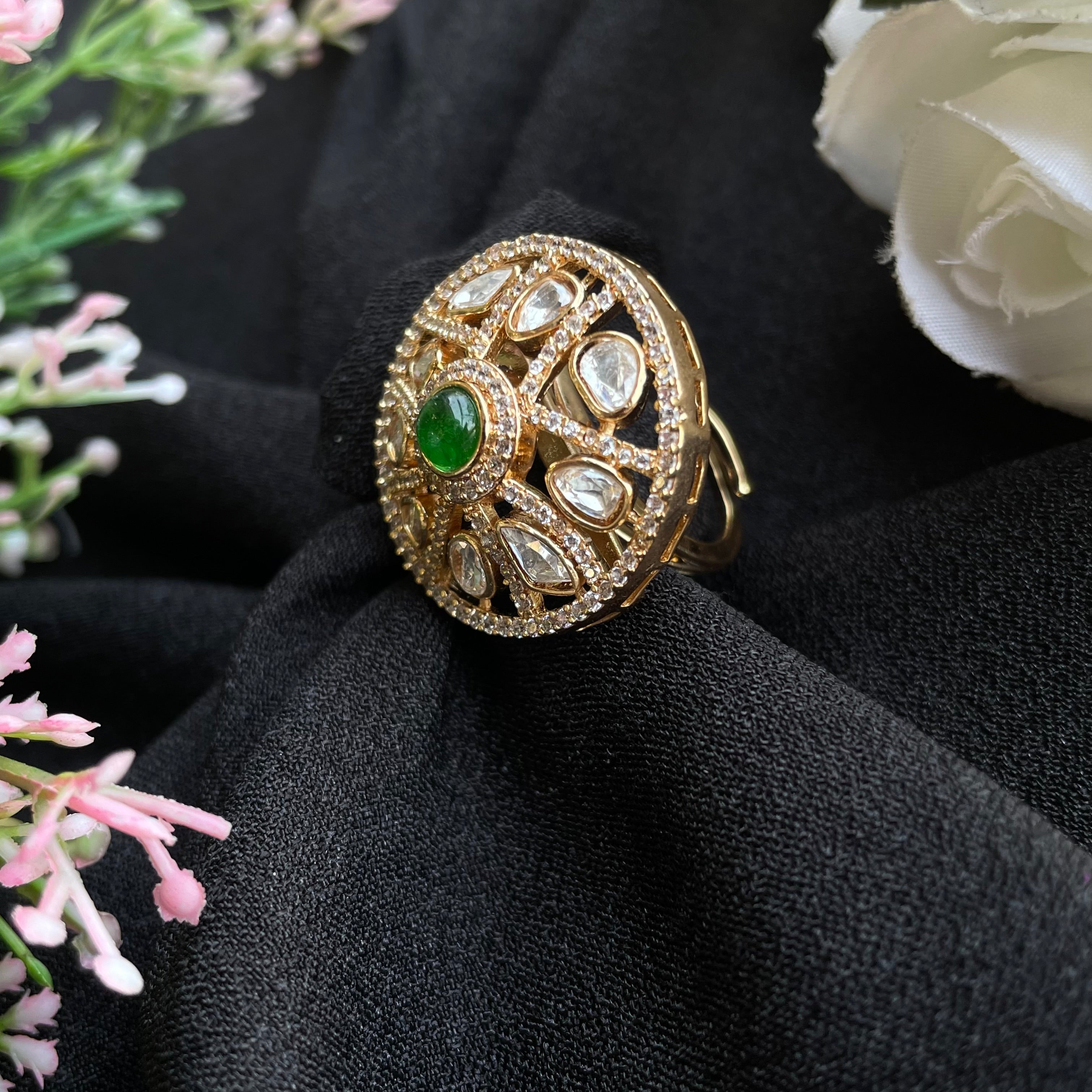 Nayaab gauri polki ring