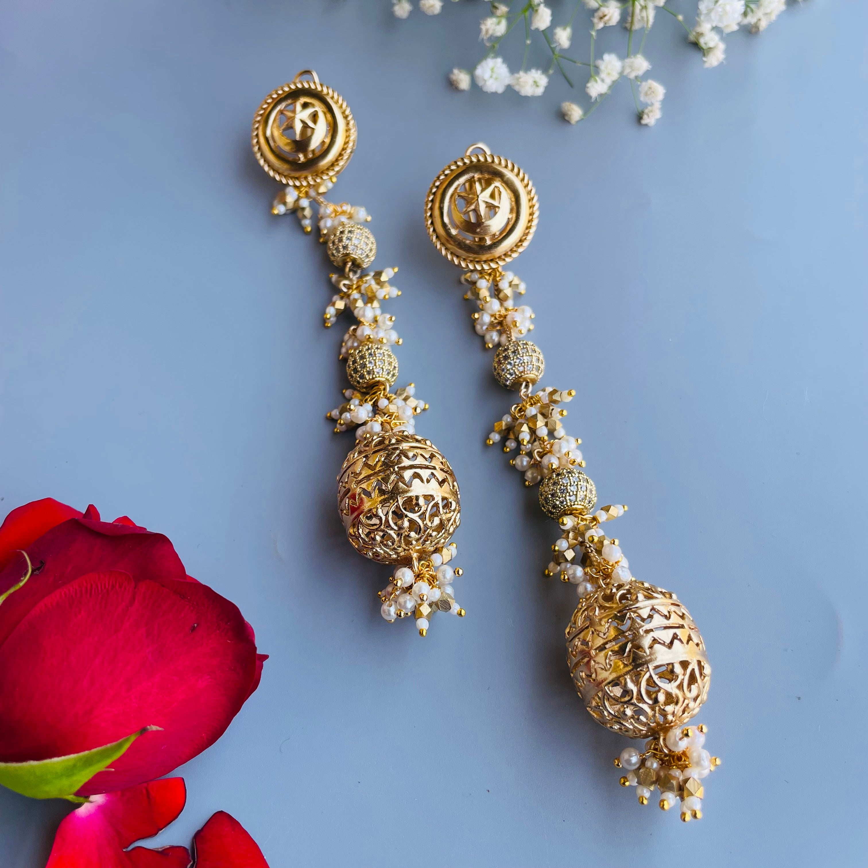 Nayaab Sahiba long Earring